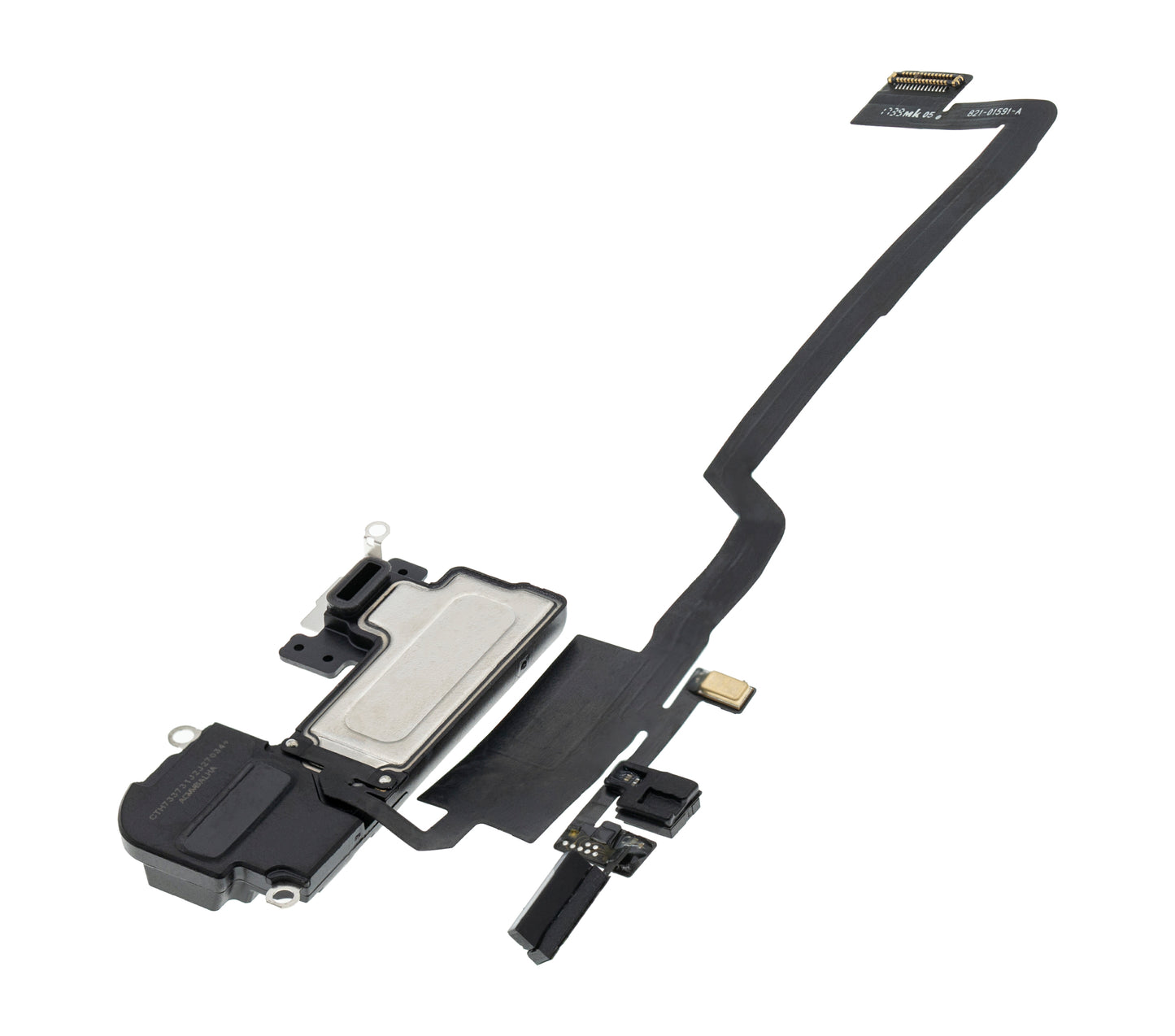 Earpiece Speaker With Proximity Sensor Cable For iPhone X (Warning: Soldering Required For Face ID Functionality) (Premium)
