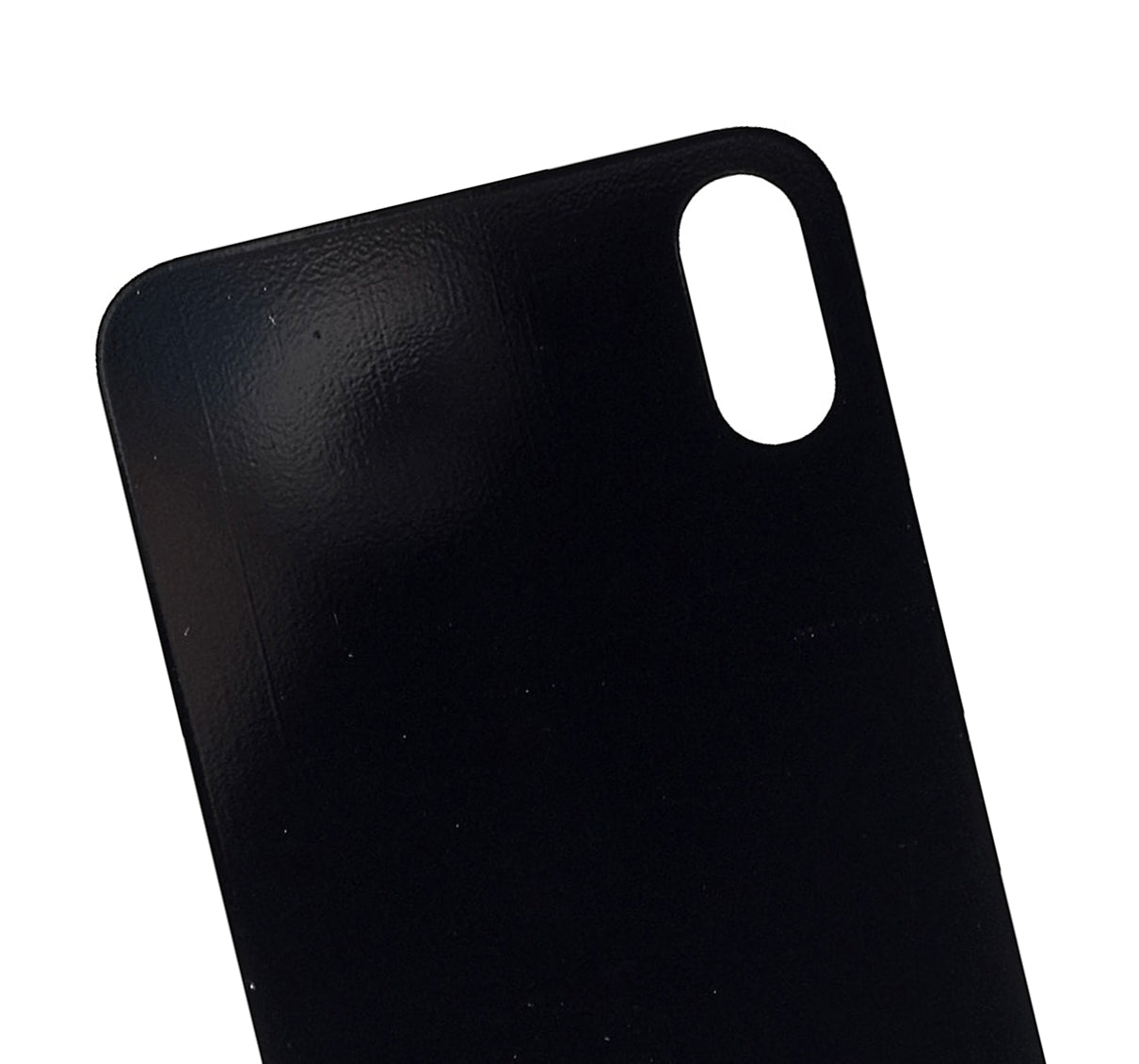 Back Cover Glass For iPhone X (No Logo) (Silver)