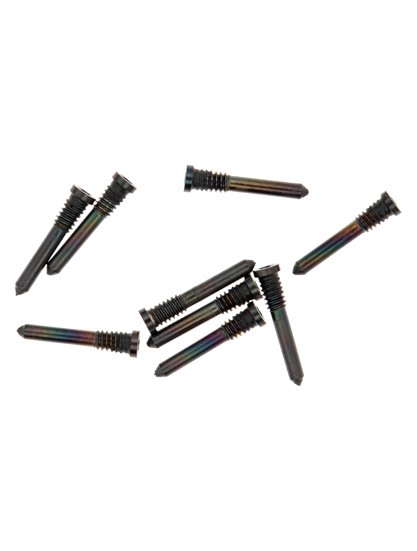 Bottom Screws For iPhone X To 12 Pro Max / 13 / 13 Mini / 13 Pro / 13 Pro Max / 14 Series (100 Pack) (Black)