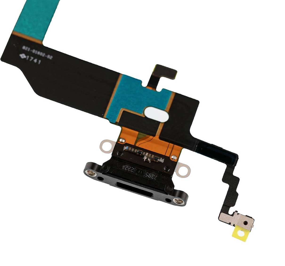 Charging Port Flex Cable For iPhone X (Aftermarket) (Space Gray)