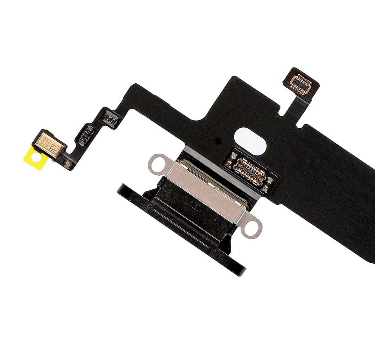 Charging Port Flex Cable For iPhone X (Aftermarket) (Space Gray)
