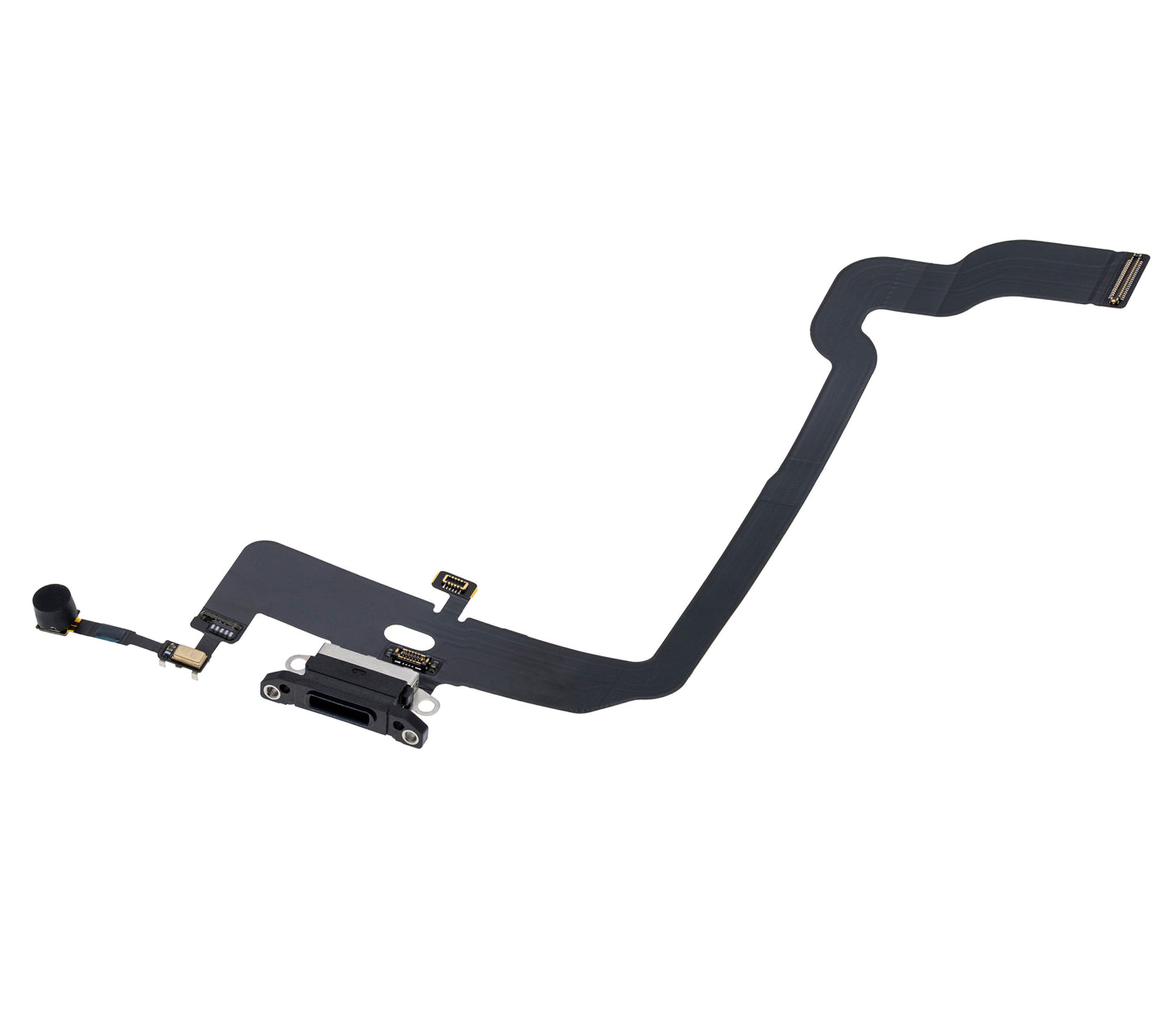 Charging Port Flex Cable For iPhone XS (Premium) (Space Gray)