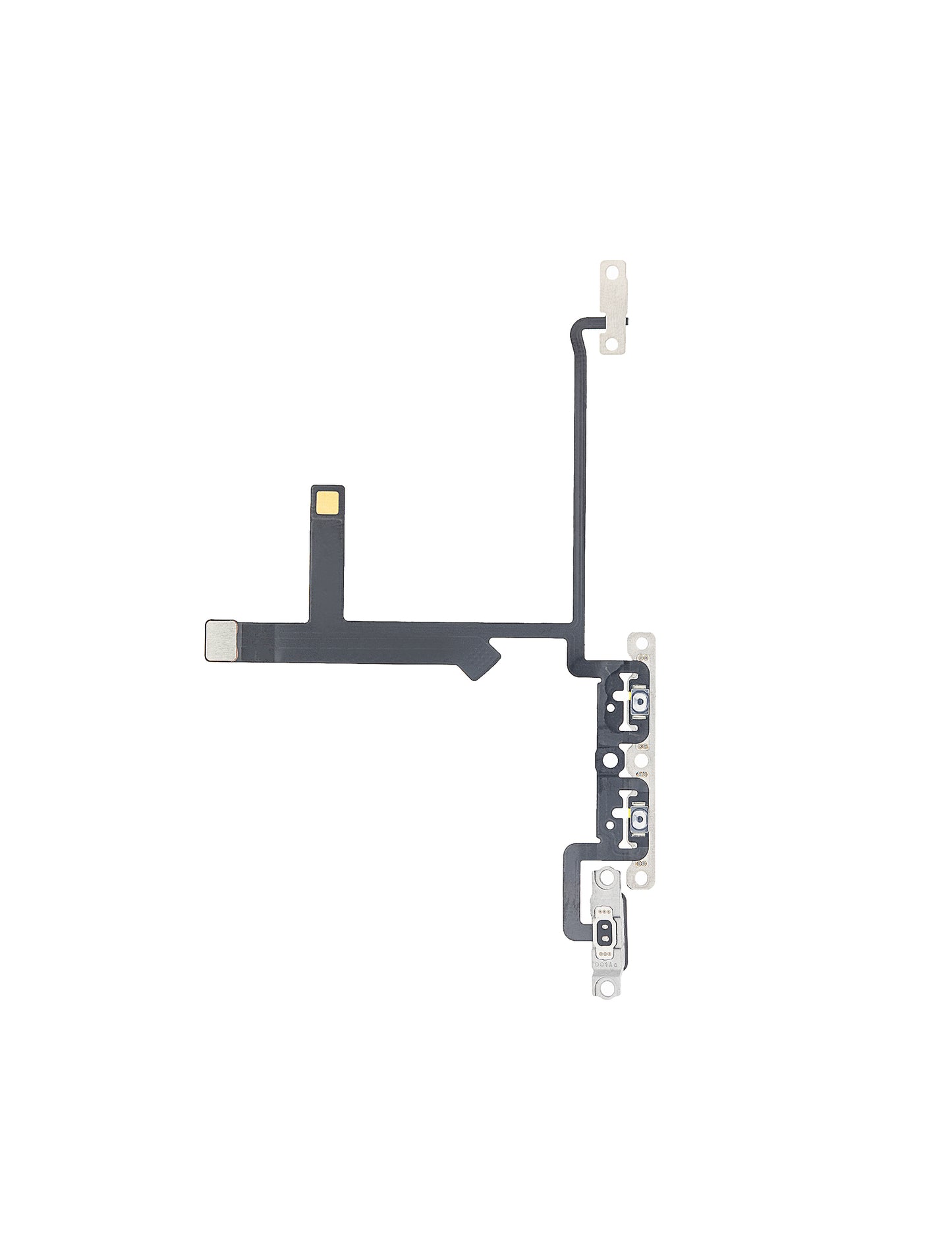 Volume Button Flex Cable With Metal Bracket For iPhone XS