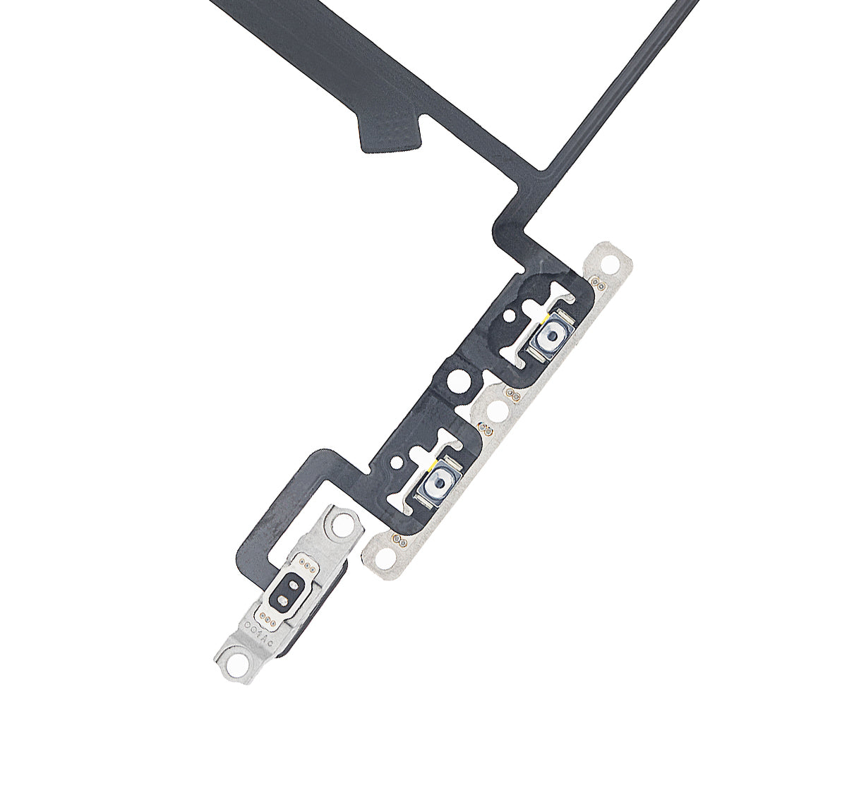 Volume Button Flex Cable With Metal Bracket For iPhone XS