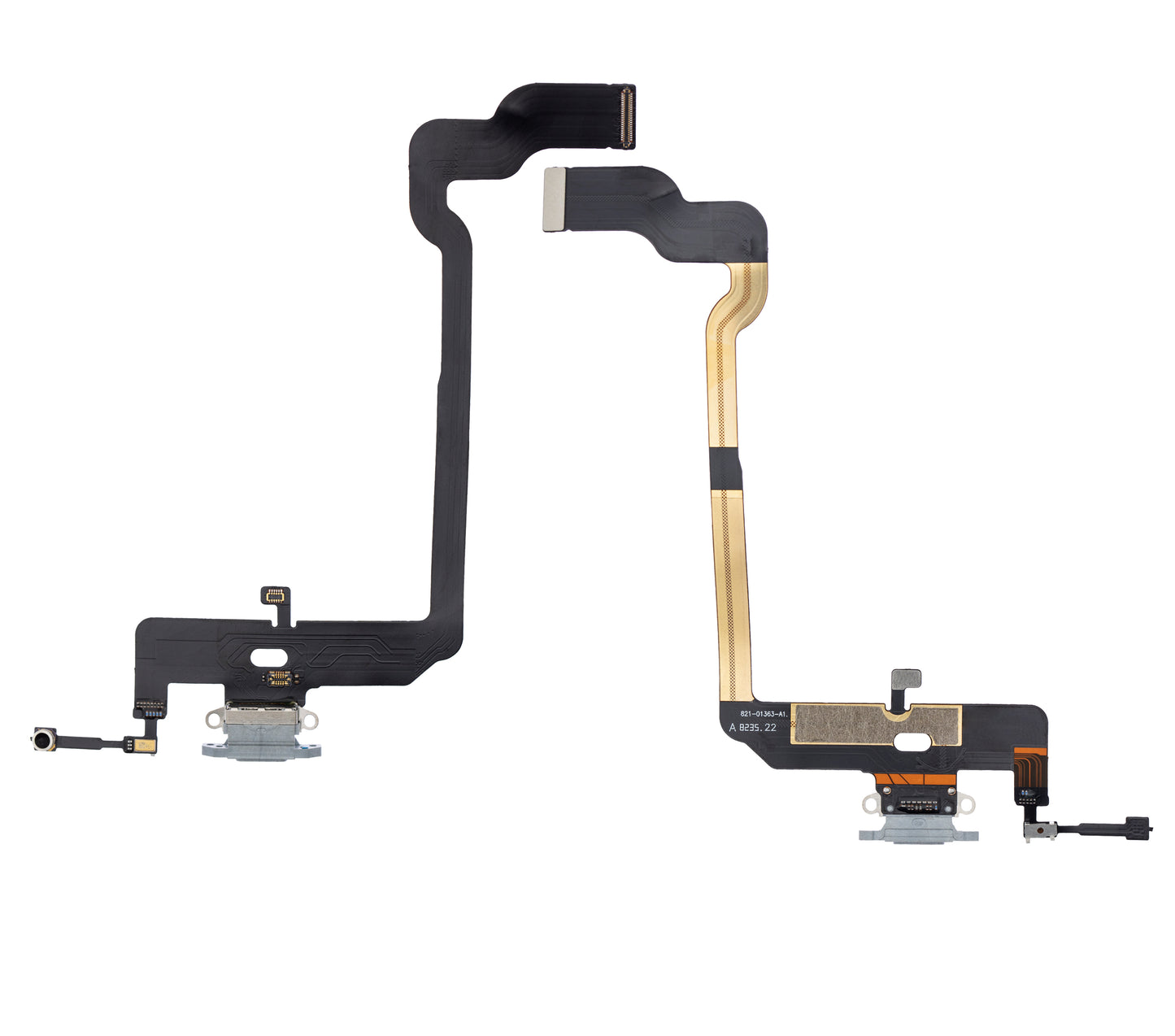 Charging Port Flex Cable For iPhone XS (Aftermarket) (Silver)