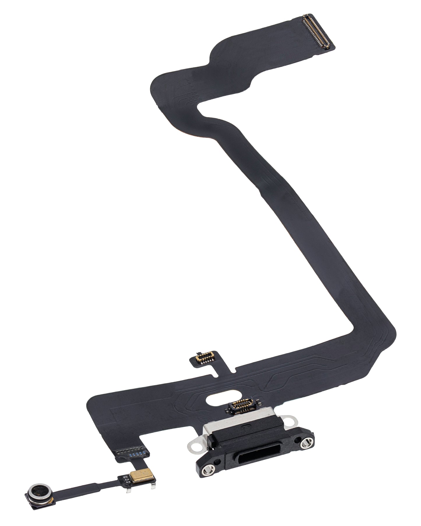 Charging Port Flex Cable For iPhone XS (Aftermarket) (Space Gray)