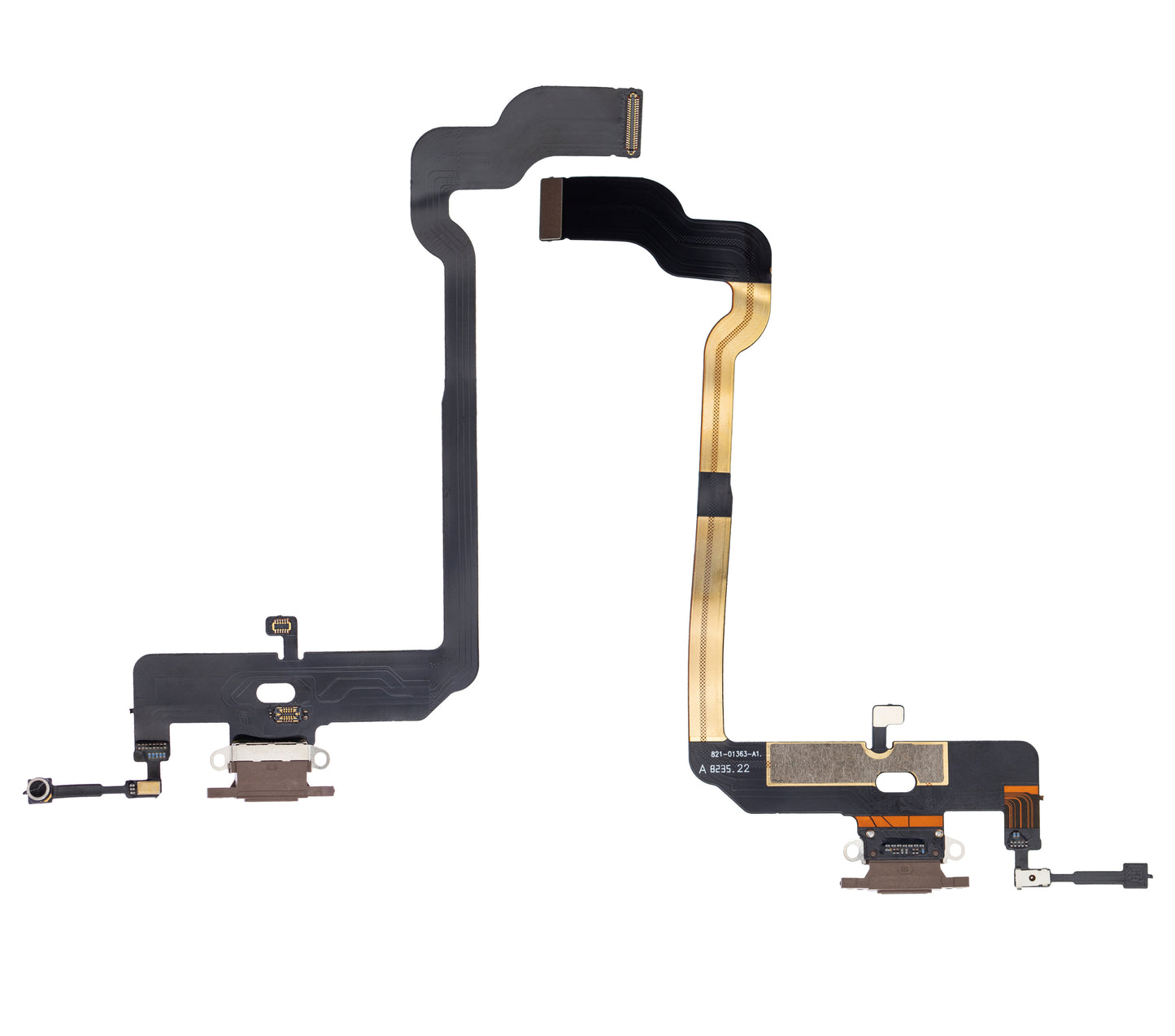 Charging Port Flex Cable For iPhone XS (Aftermarket) (Gold)