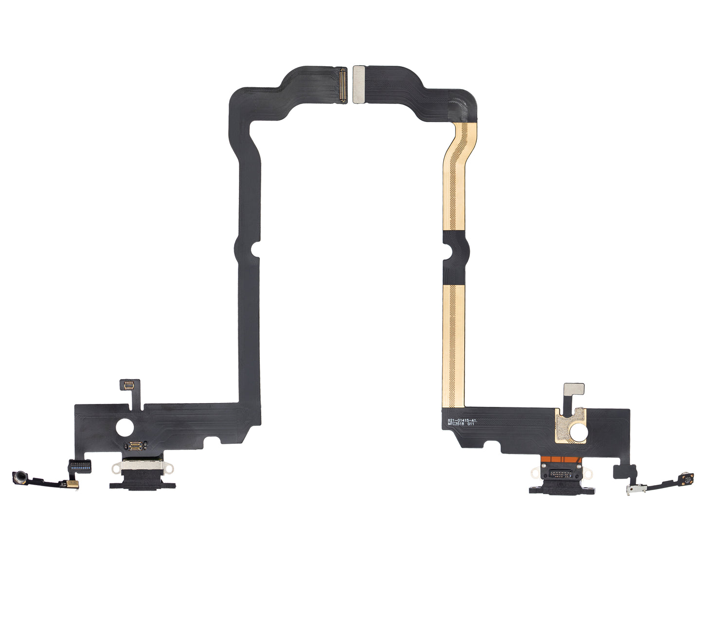 Charging Port Flex Cable For iPhone XS Max (Aftermarket) (Space Gray)
