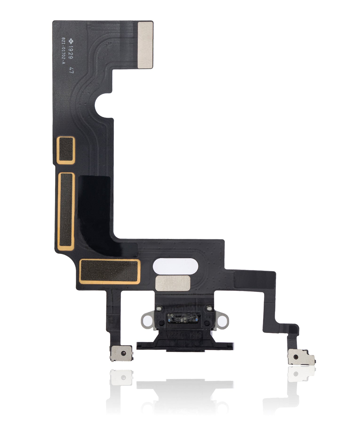 Charging Port Flex Cable For iPhone XR (Premium) (Black)