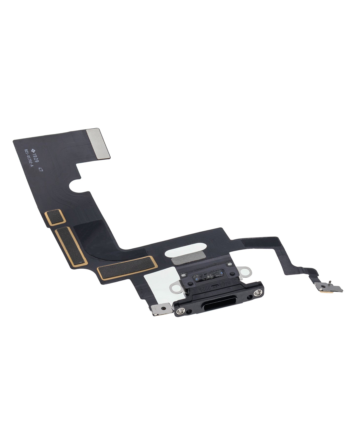 Charging Port Flex Cable For iPhone XR (Premium) (Black)