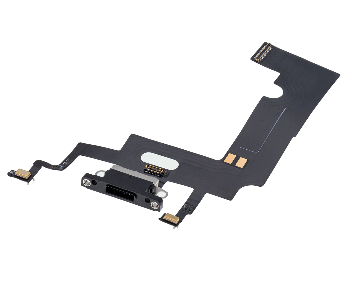 Charging Port Flex Cable For iPhone XR (Premium) (Black)