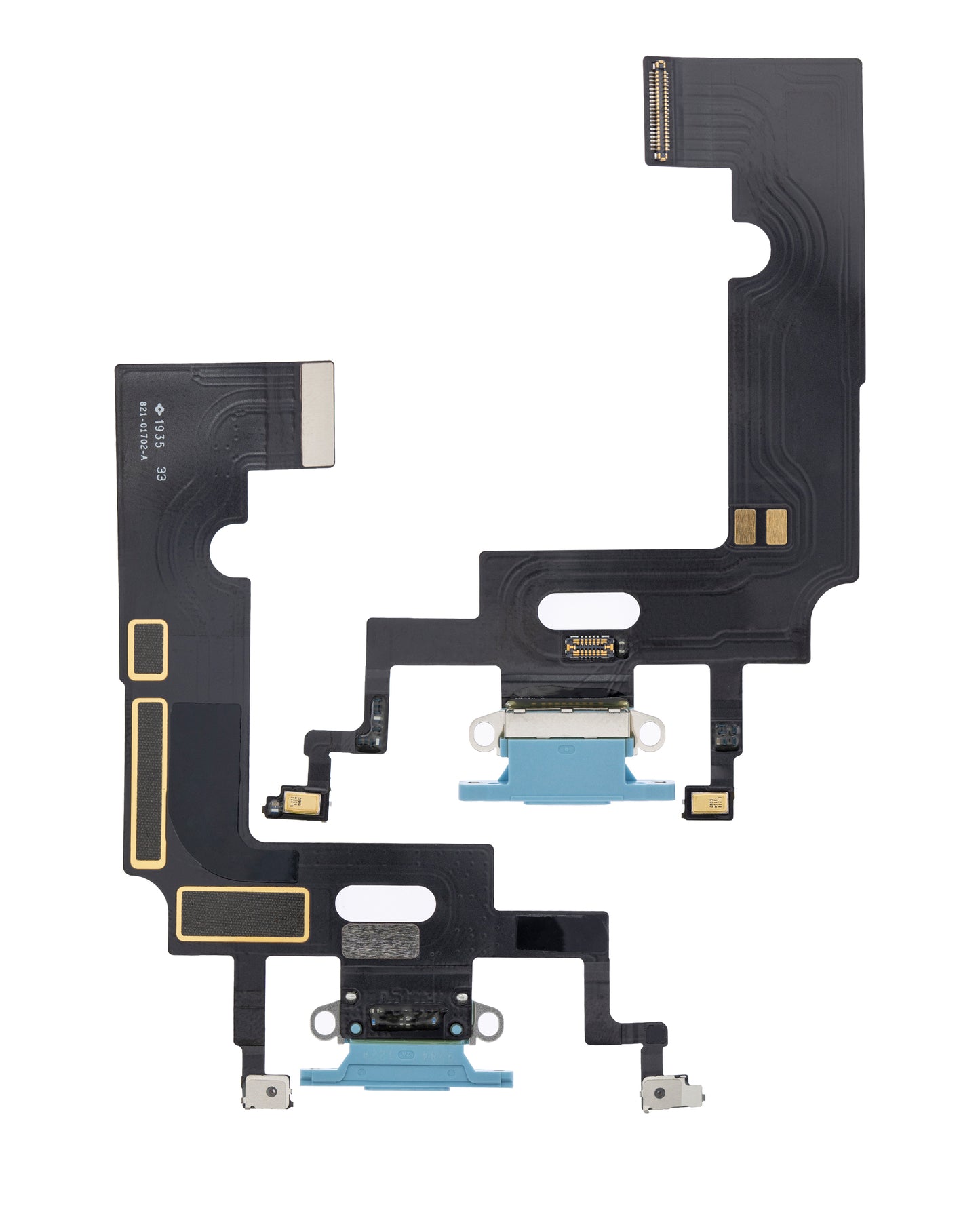 Charging Port Flex Cable For iPhone XR (Premium) (Blue)
