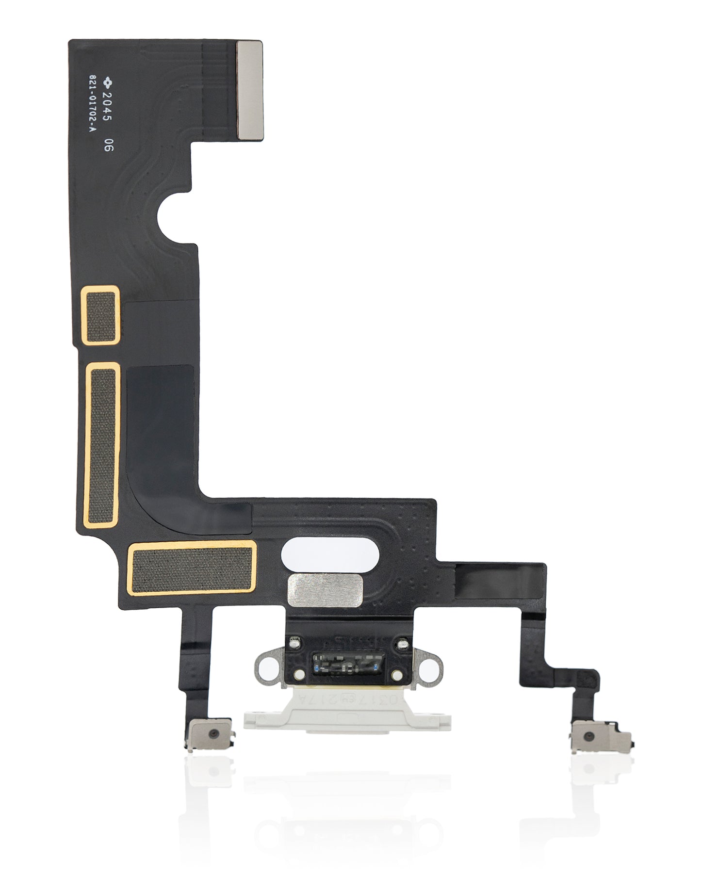 Charging Port Flex Cable For iPhone XR (Premium) (White)