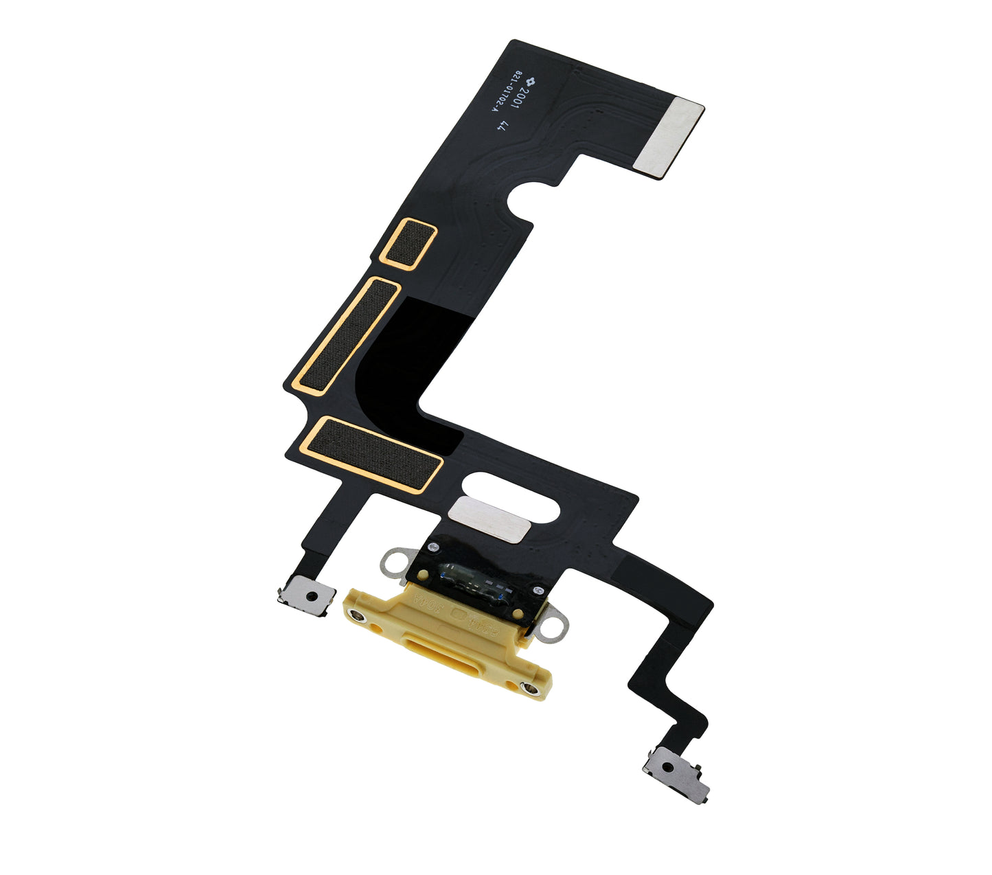 Charging Port Flex Cable For iPhone XR (Premium) (Yellow)