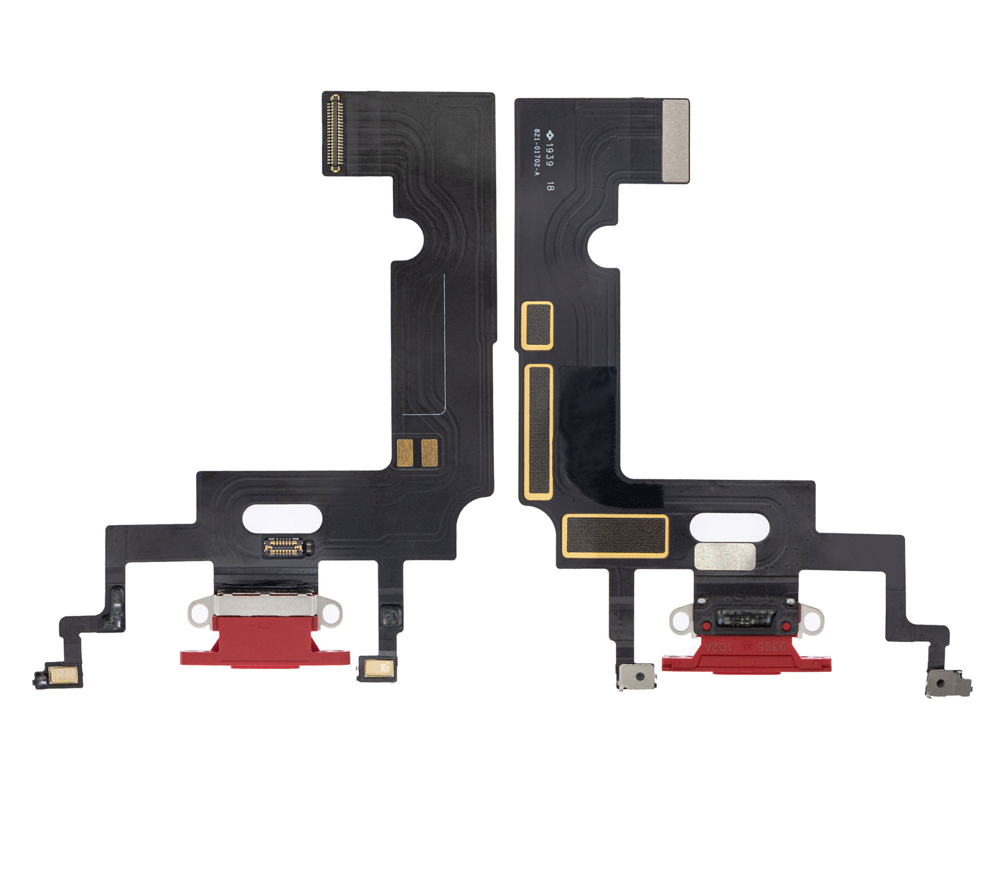 Charging Port Flex Cable For iPhone XR (Premium) (Red)