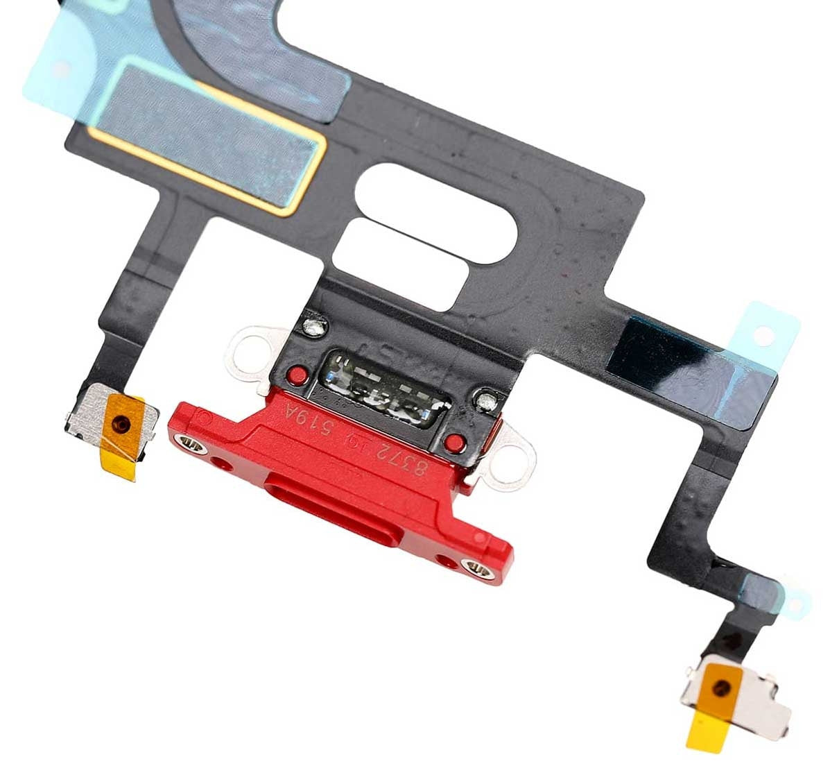Charging Port Flex Cable For iPhone XR (Premium) (Red)