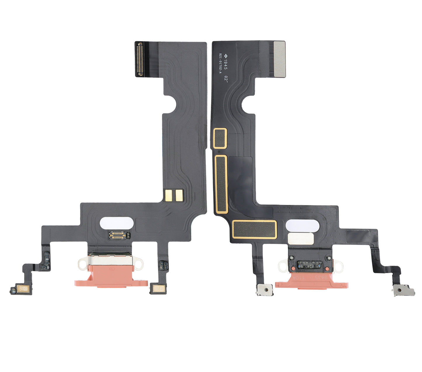 Charging Port Flex Cable For iPhone XR (Premium) (Coral)