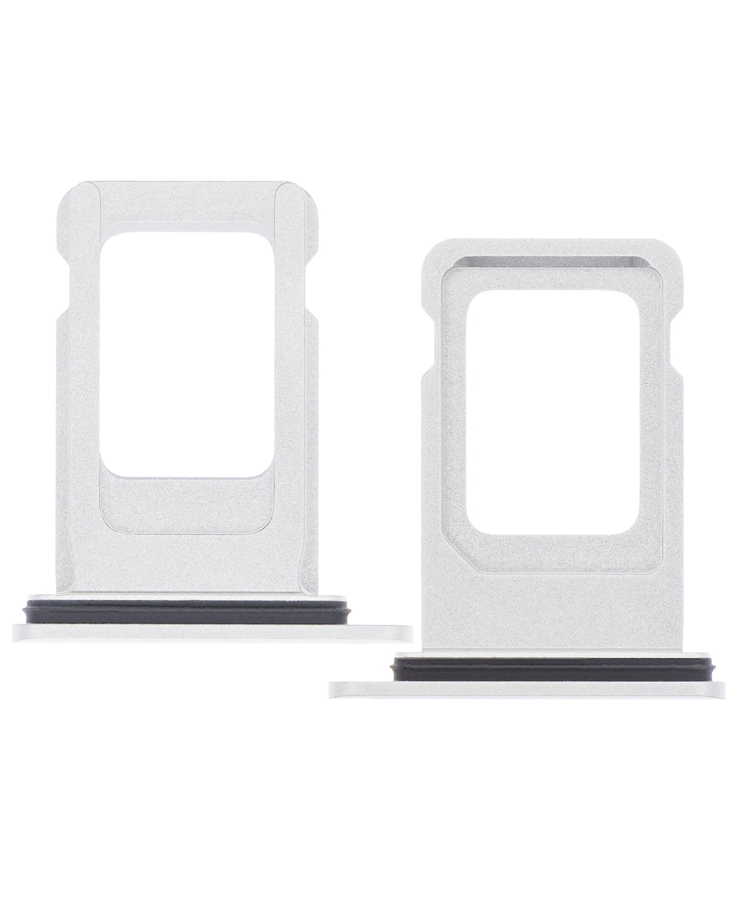 Single Sim Card Tray For iPhone XR (White)