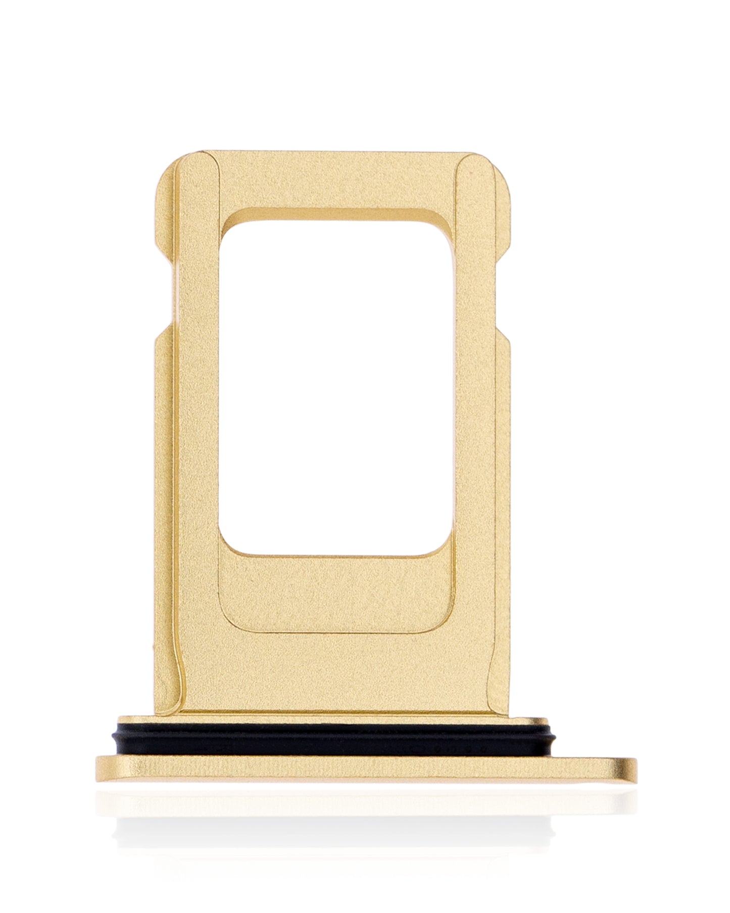 Single Sim Card Tray For iPhone XR (Yellow)