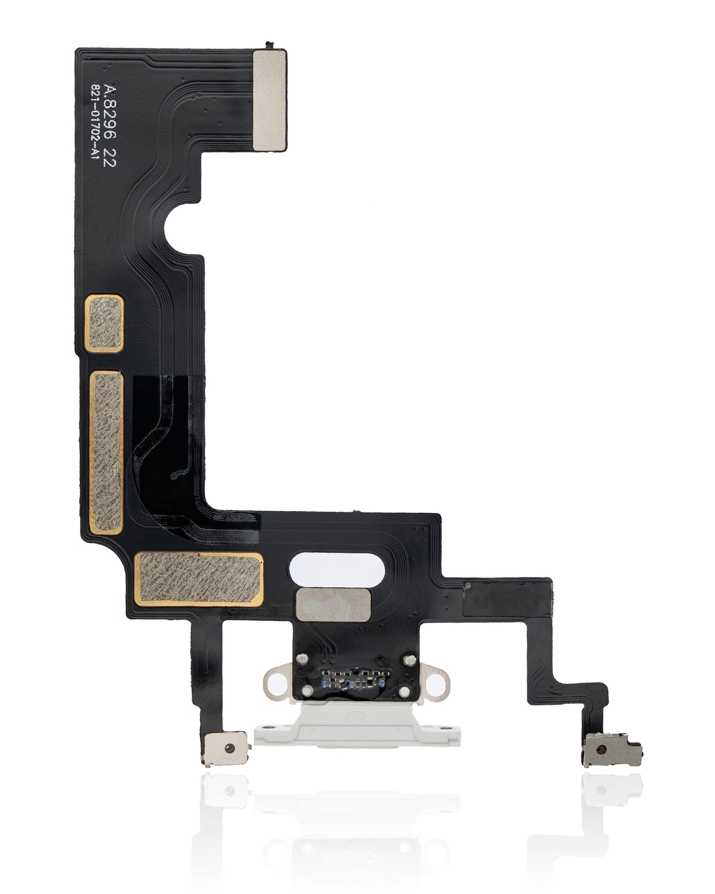 Charging Port Flex Cable For iPhone XR (Aftermarket) (White)