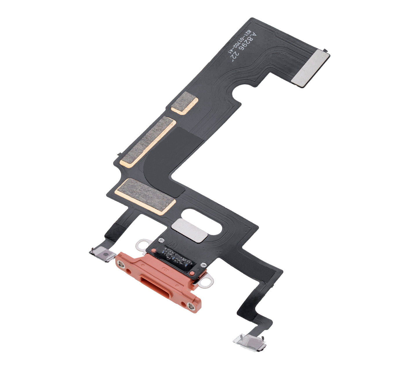 Charging Port Flex Cable For iPhone XR (Aftermarket) (Coral)