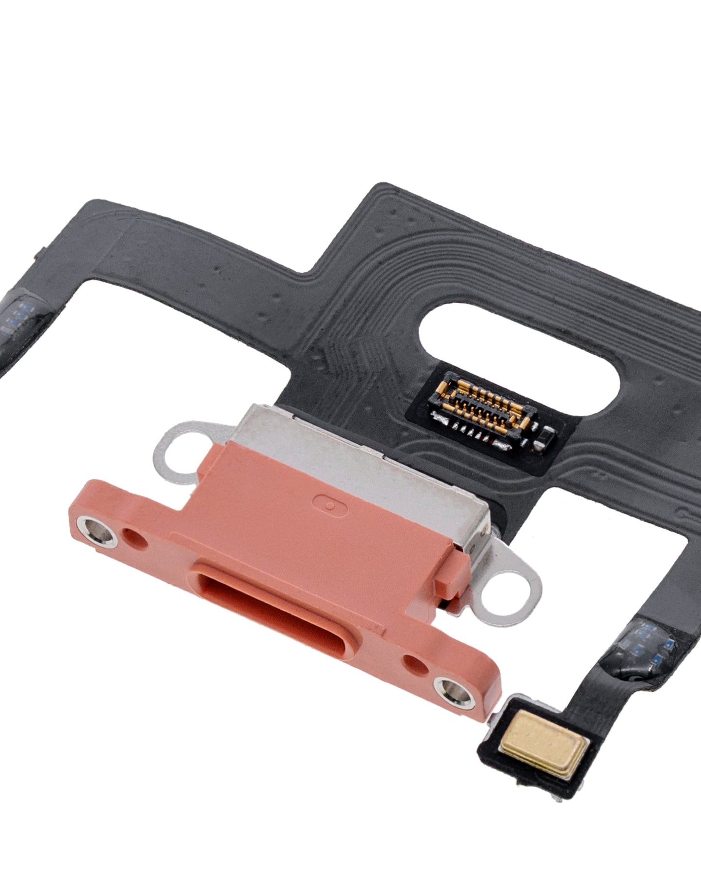Charging Port Flex Cable For iPhone XR (Aftermarket) (Coral)