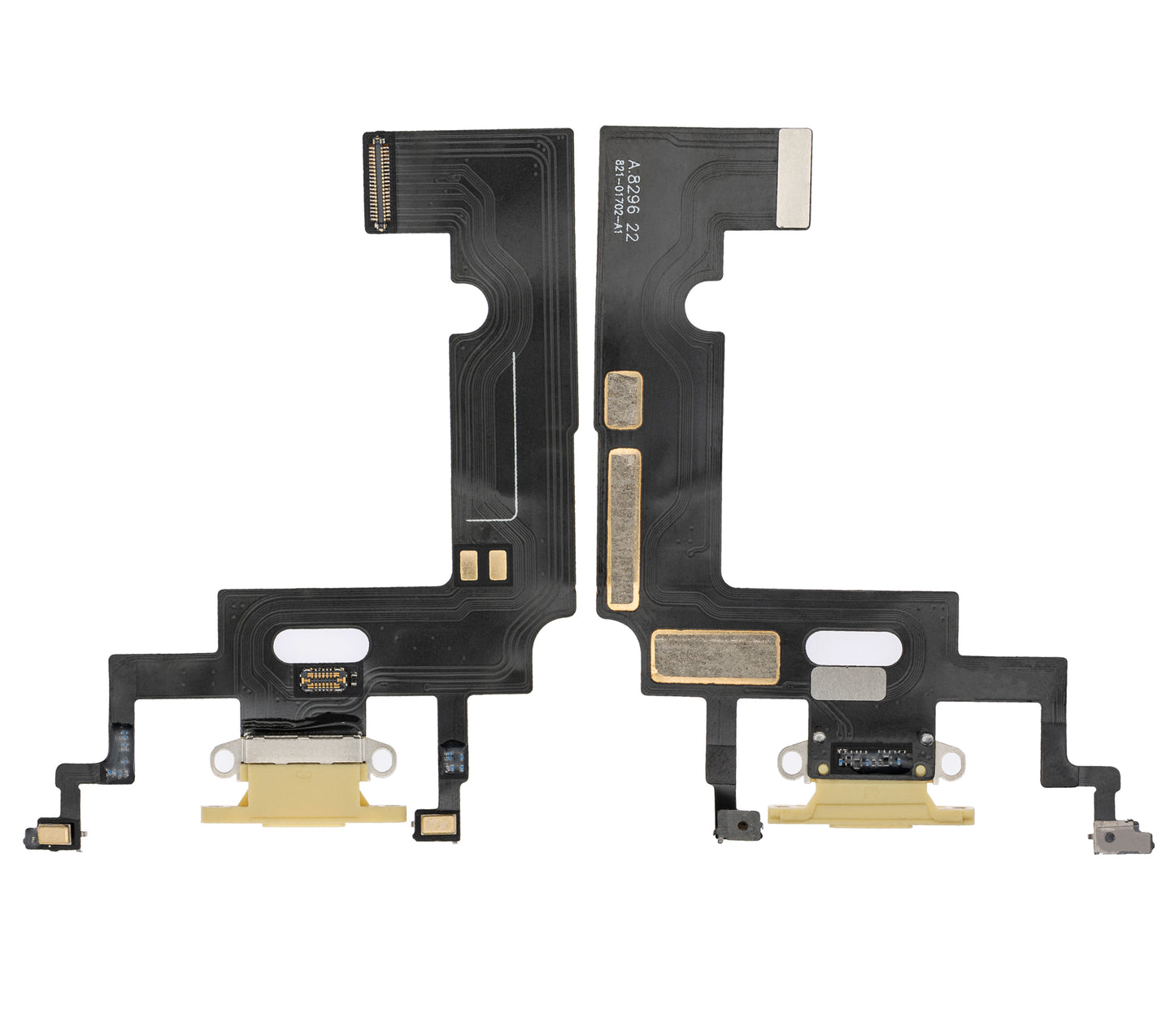 Charging Port Flex Cable For iPhone XR (Aftermarket) (Yellow)