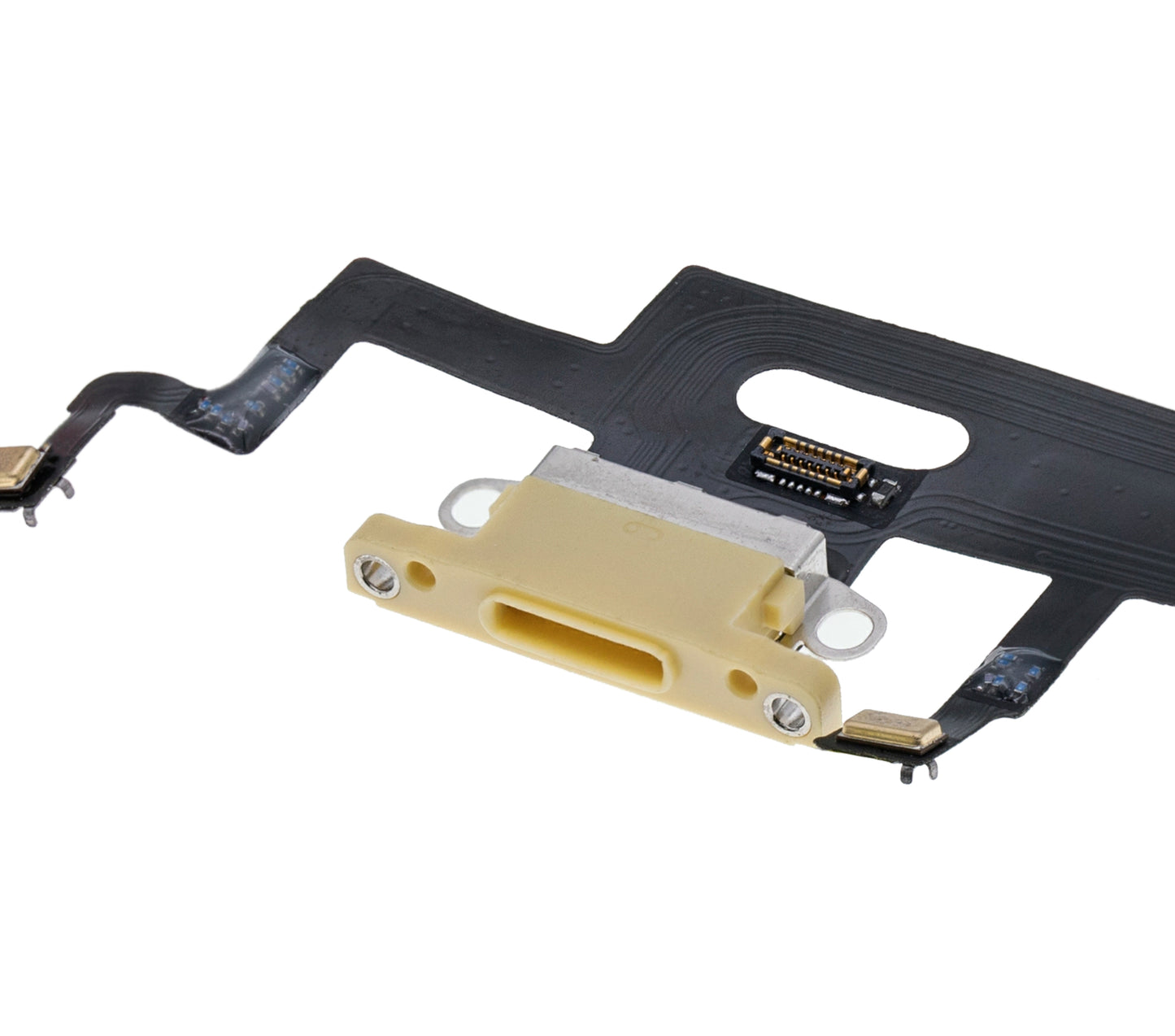 Charging Port Flex Cable For iPhone XR (Aftermarket) (Yellow)
