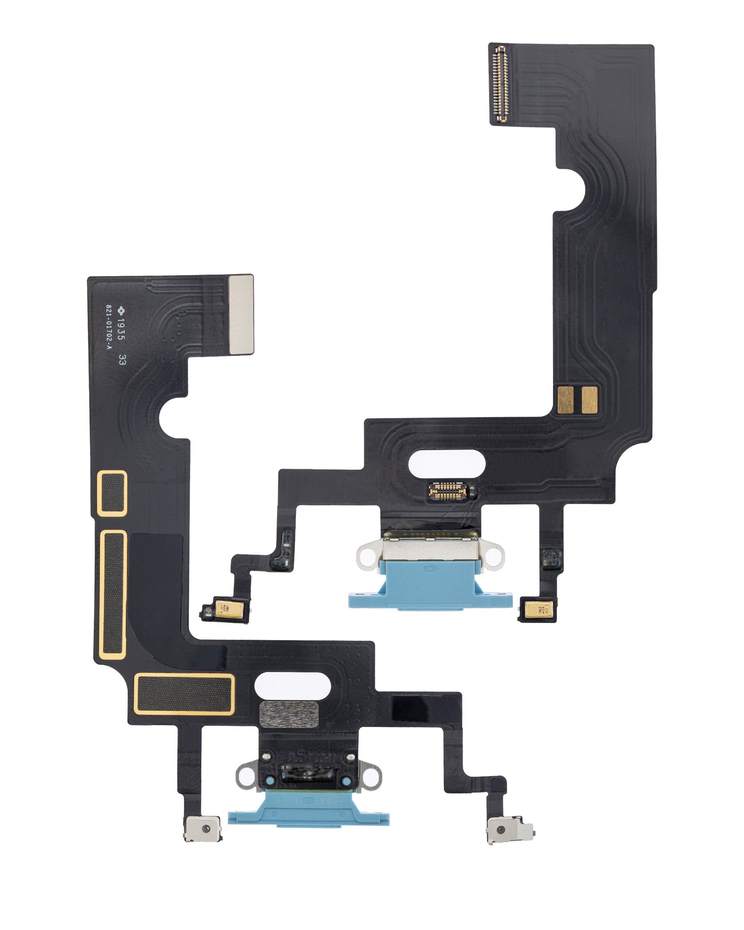 Charging Port Flex Cable For iPhone XR (Aftermarket) (Blue)