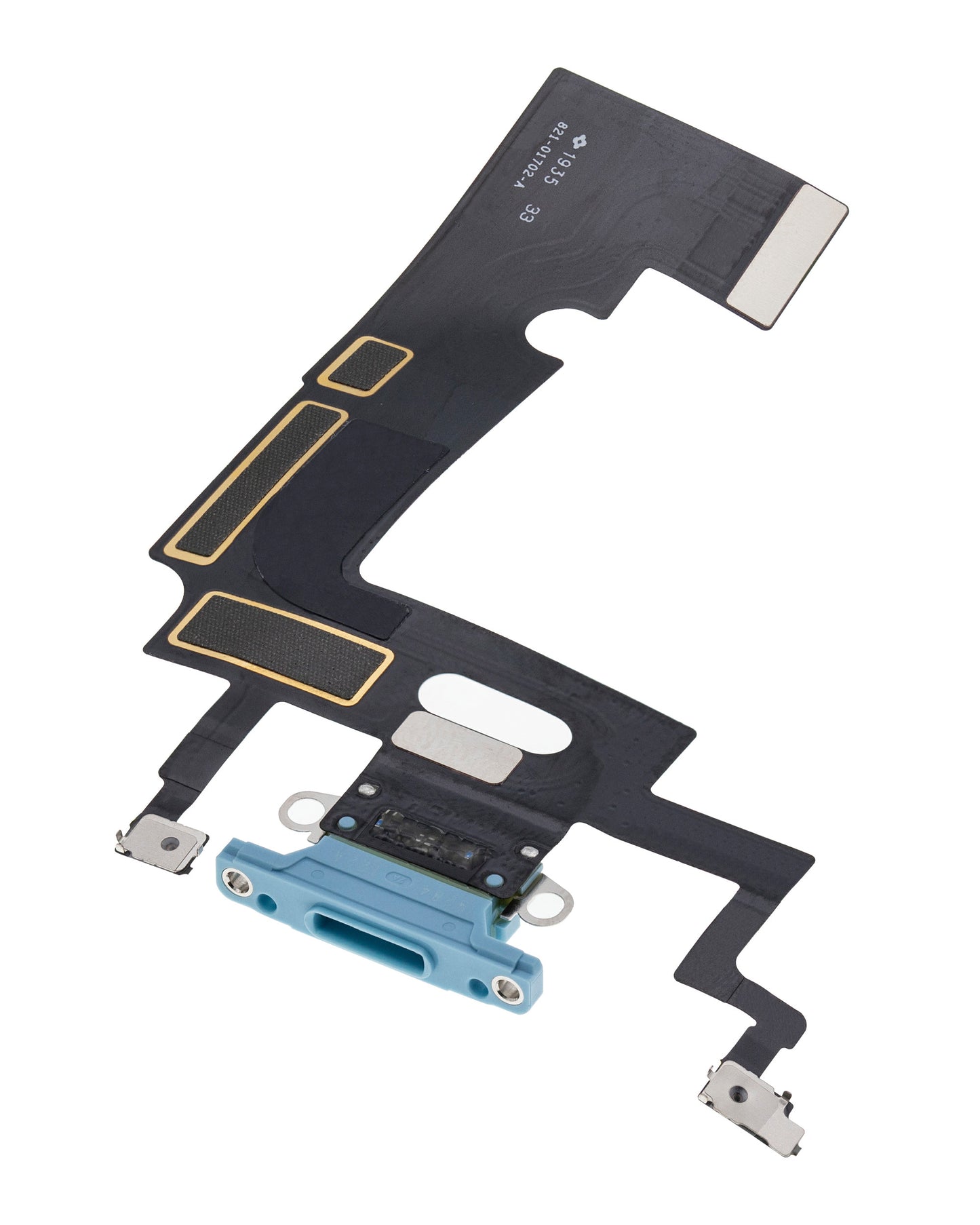 Charging Port Flex Cable For iPhone XR (Aftermarket) (Blue)