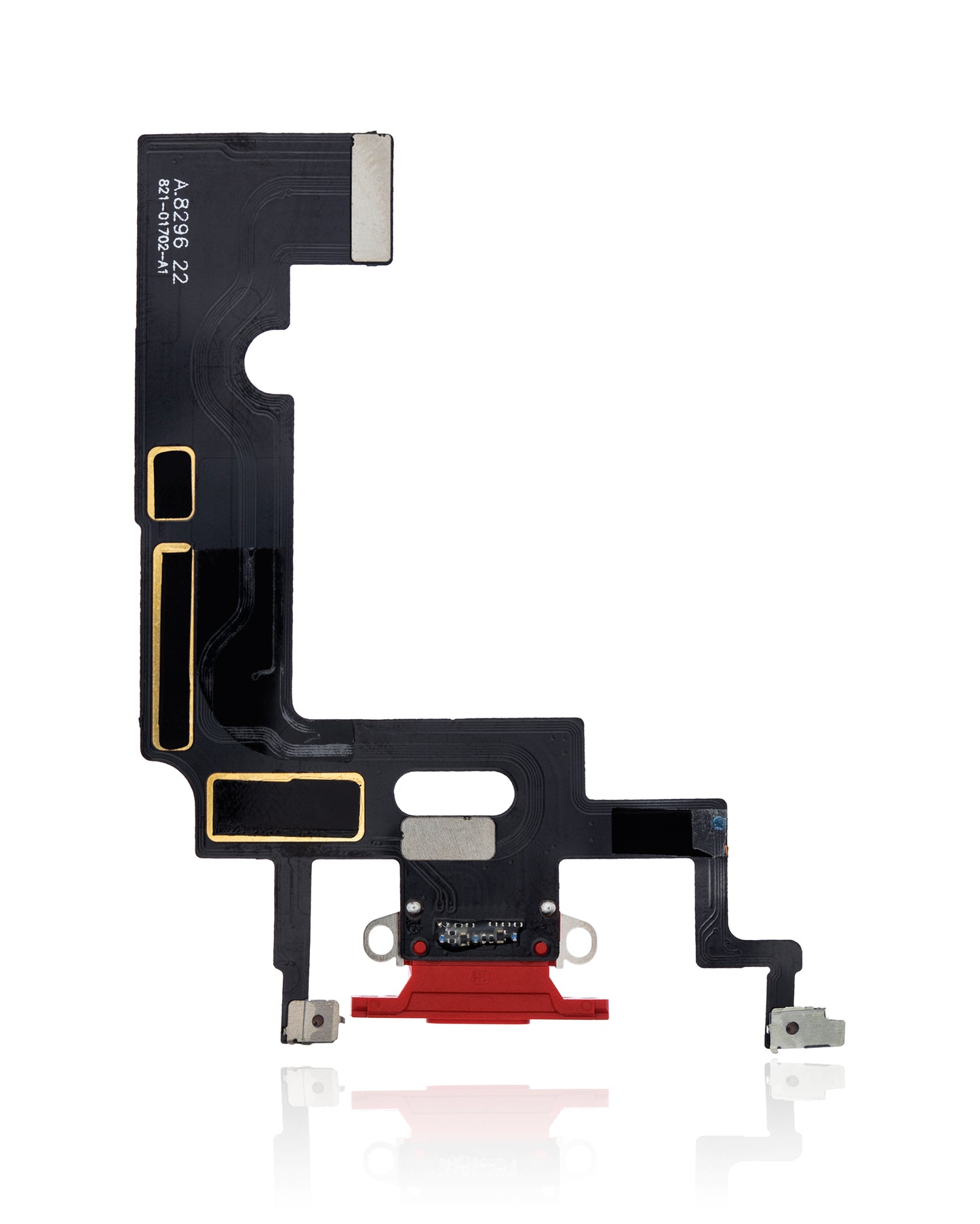 Charging Port Flex Cable For iPhone XR (Aftermarket) (Red)
