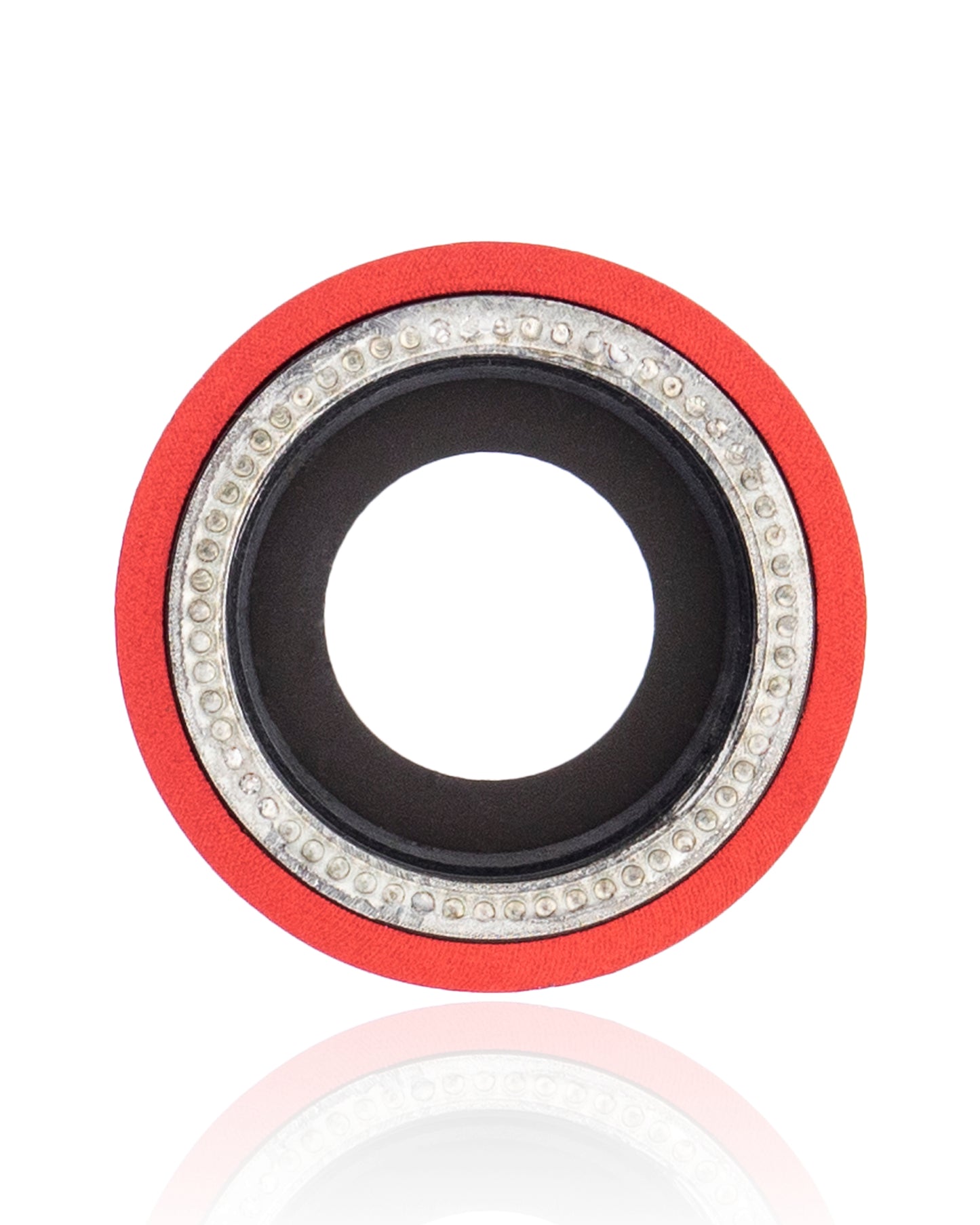 Back Camera Lens With Bracket & Bezel For iPhone XR (Red) (10 Pack) (Real Sapphire l Premium)