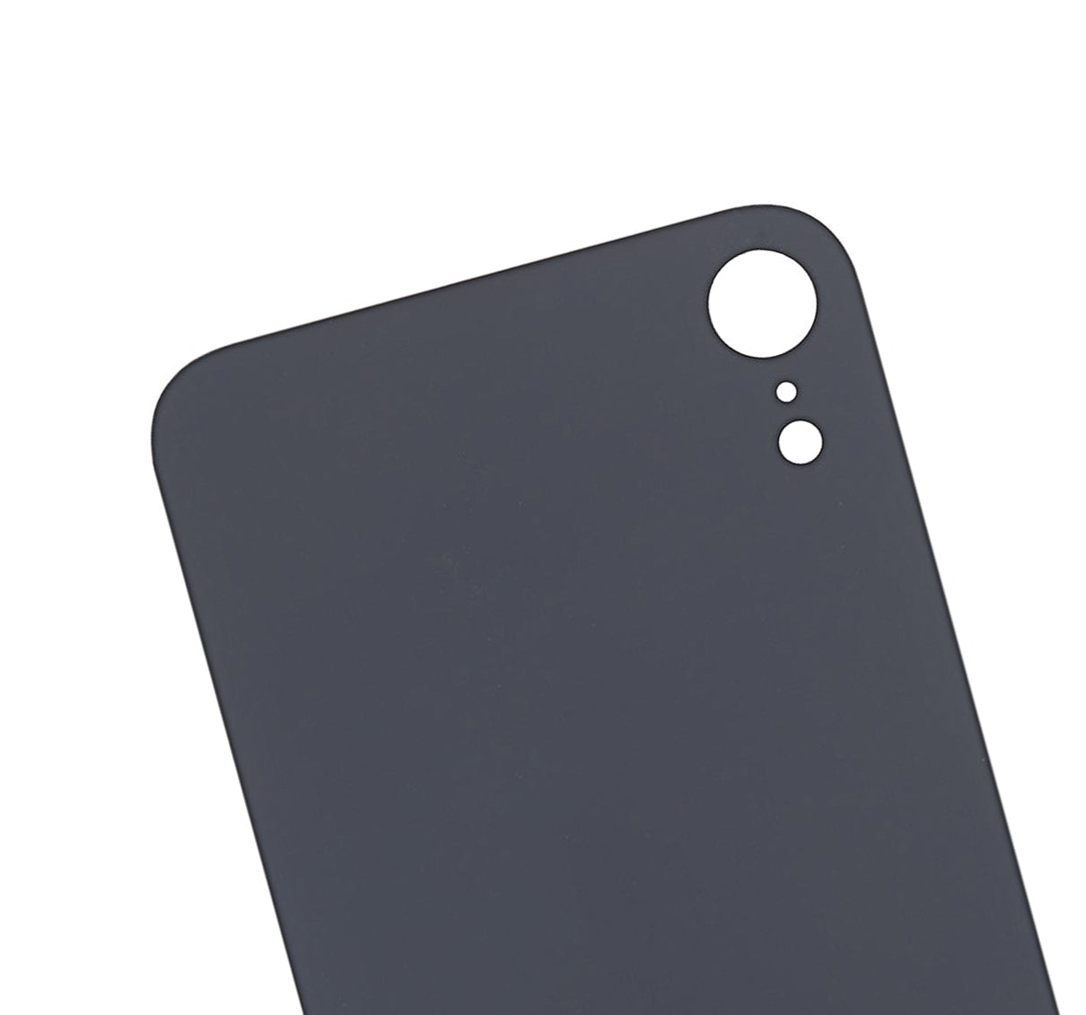 Back Cover Glass For iPhone XR (No Logo) (Yellow)