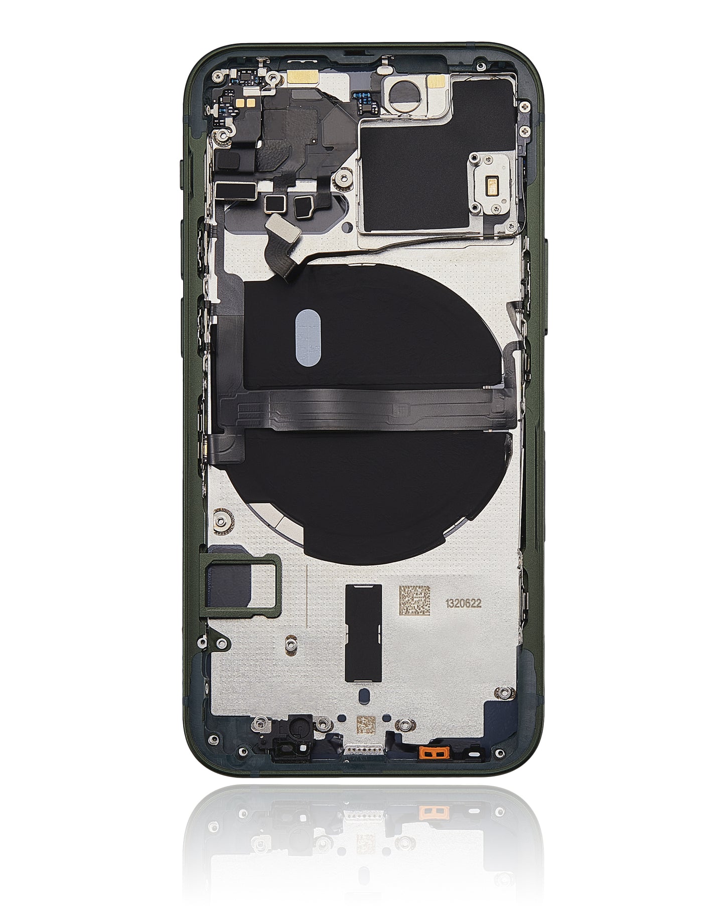 Back Housing W/ Small Parts For iPhone 13 Mini (US Version) (Aftermarket Plus) (Alpine Green)