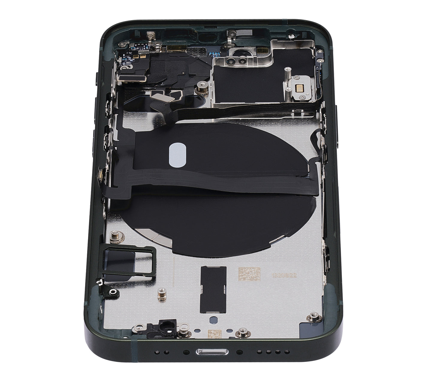 Back Housing W/ Small Parts For iPhone 13 Mini (US Version) (Aftermarket Plus) (Alpine Green)