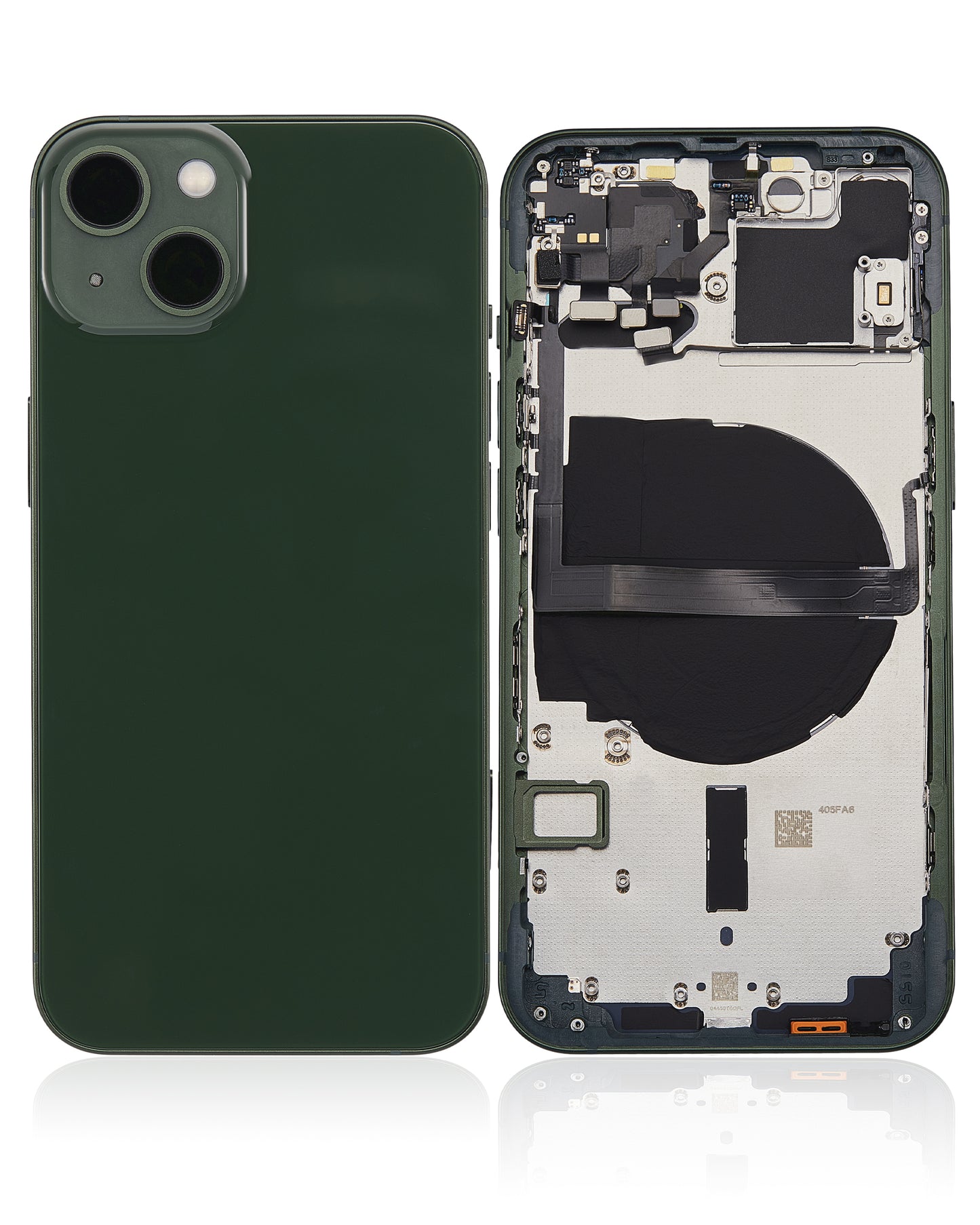 Back Housing W/ Small Parts For iPhone 13 (US Version) (Aftermarket Plus) (Alpine Green)