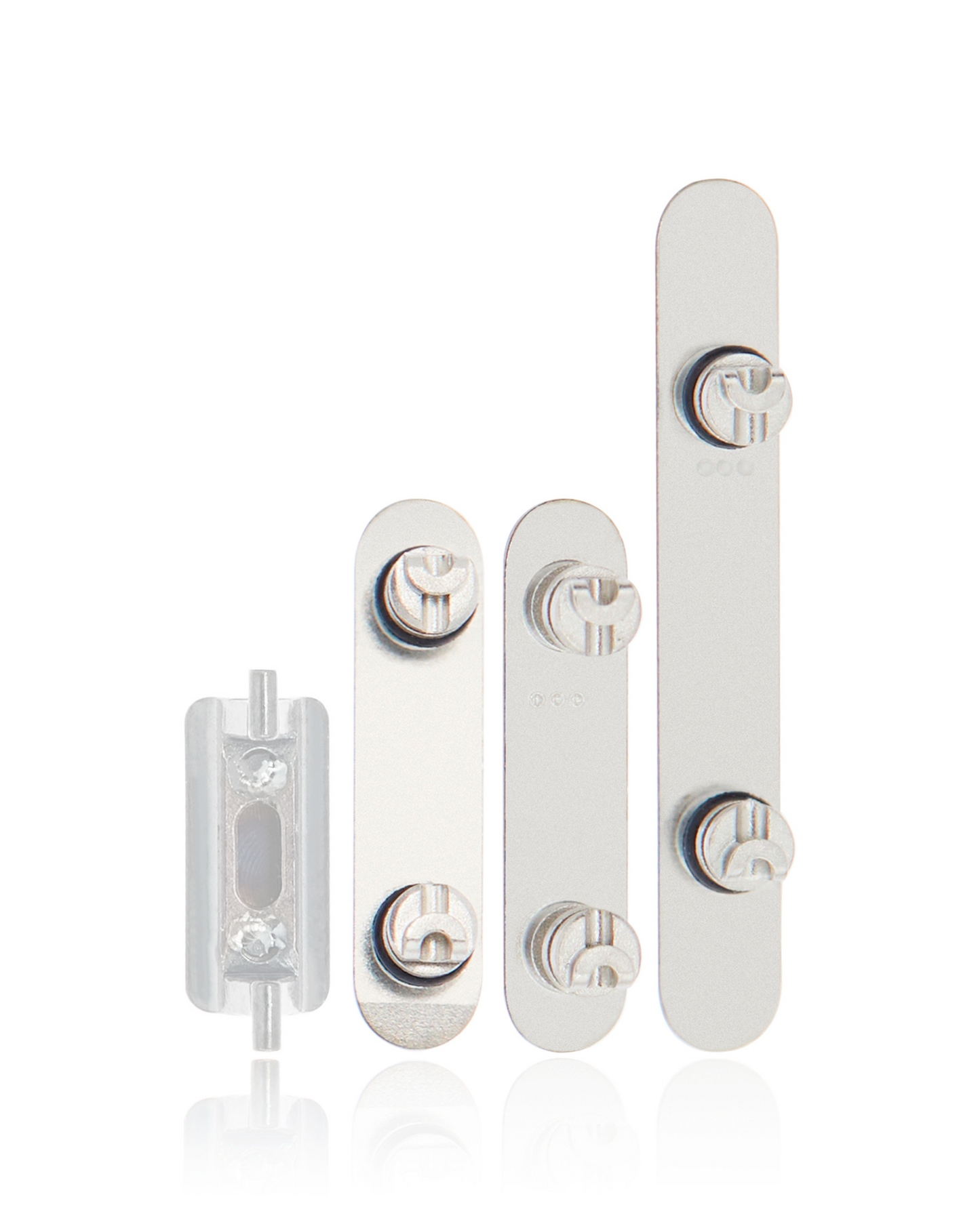 Hard Buttons (Power / Volume / Switch) For iPhone XS / XS Max (Silver)