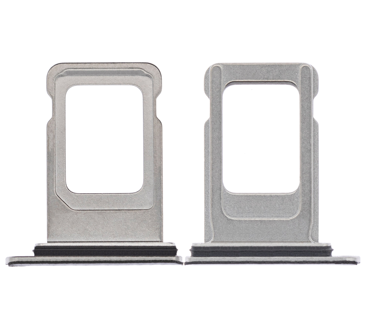 Single Sim Card Tray For iPhone XS Max (Silver)