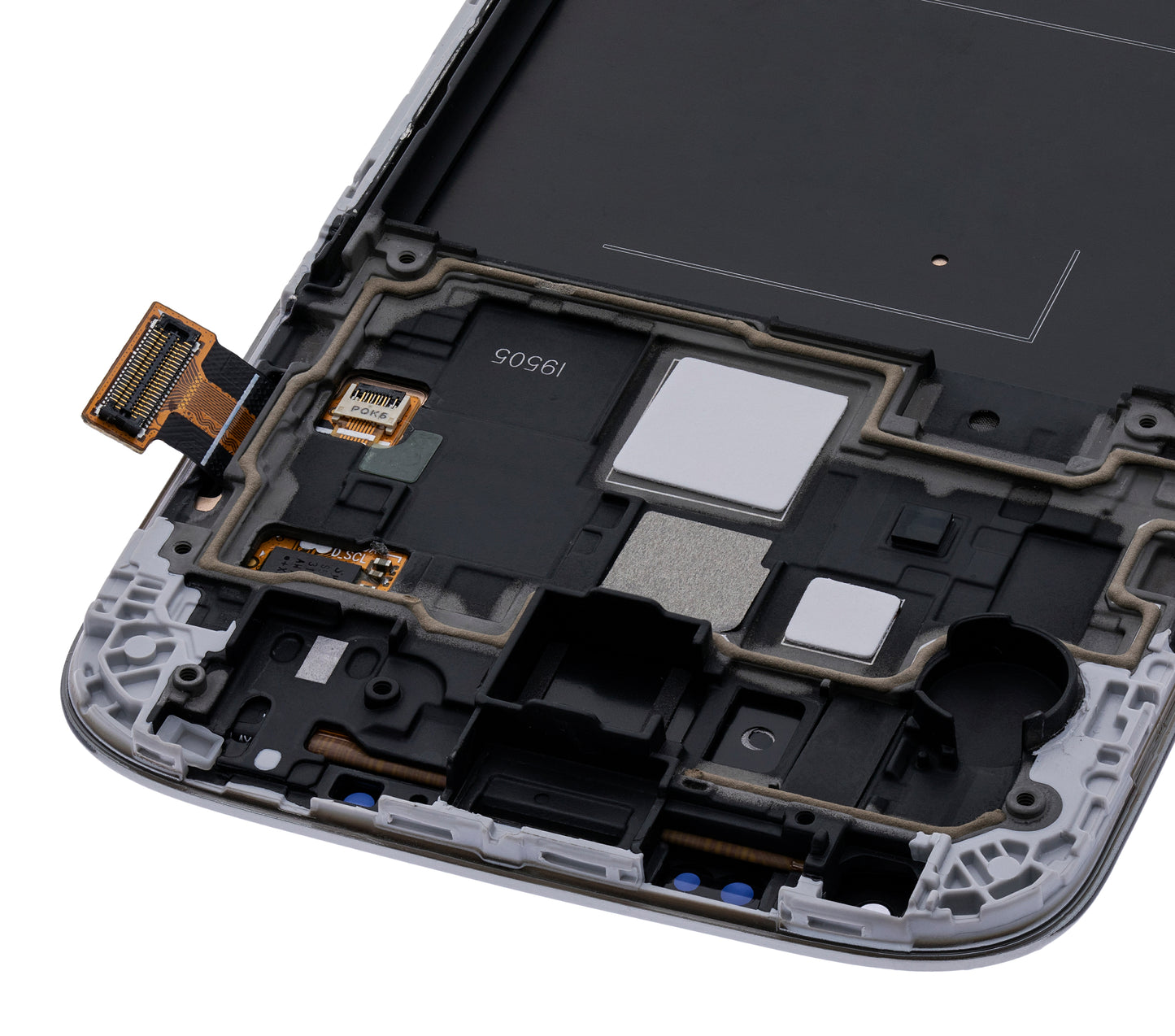 OLED Assembly With Frame For Samsung Galaxy S4 (i9505 / L720T) (International / Sprint (GSM Model) (Refurbished) (Black)