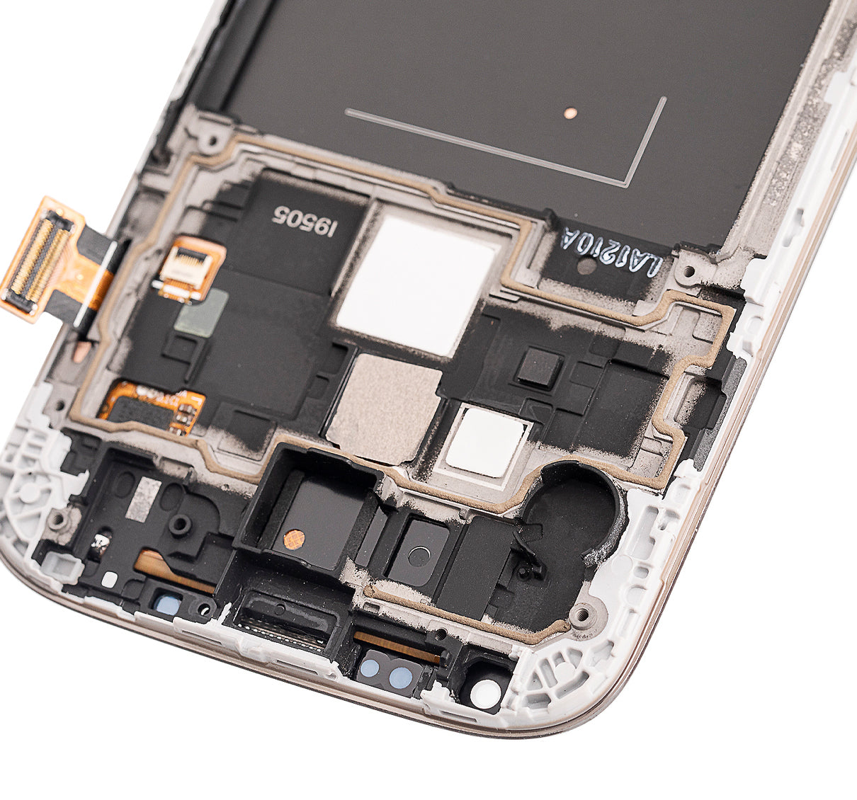 OLED Assembly With Frame For Samsung Galaxy S4 (i9505 / L720T) (International / Sprint (GSM Model) (Refurbished) (White)