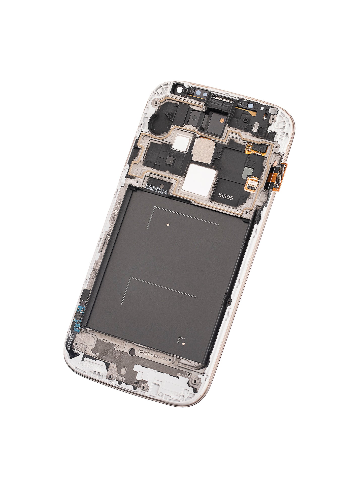 OLED Assembly With Frame For Samsung Galaxy S4 (i9505 / L720T) (International / Sprint (GSM Model) (Refurbished) (White)