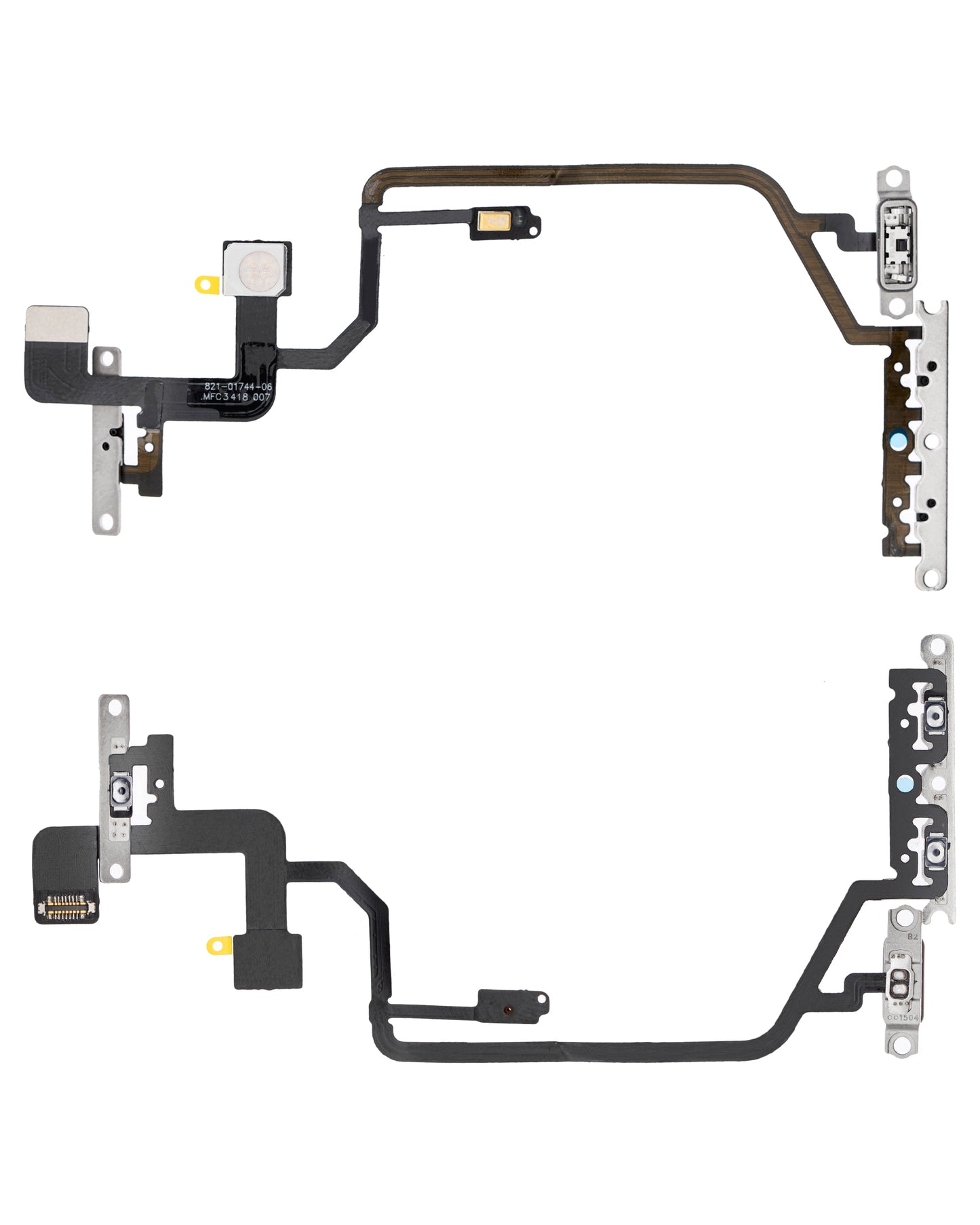 Power / Volume Flex Cable With Microphone For iPhone XR