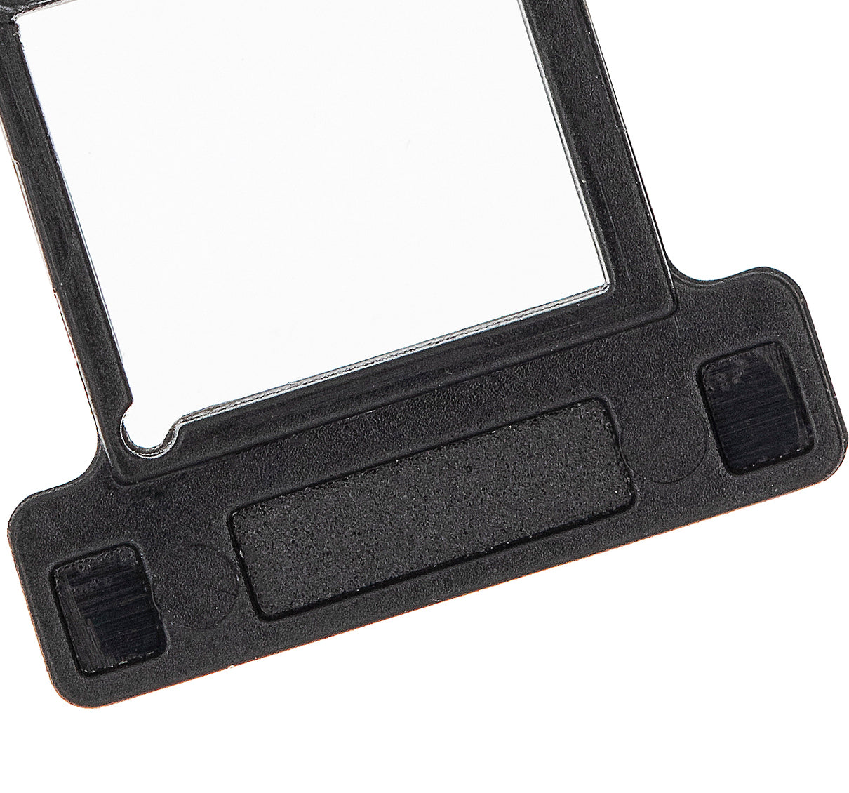 Flash Light / Power Flex Bracket With Microphone Mesh For iPhone XR (Black) (10 Pack)
