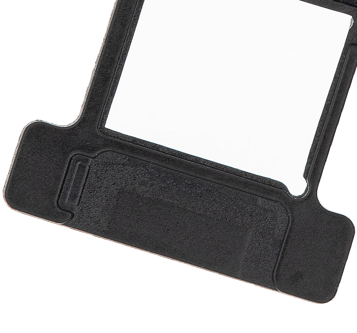 Flash Light / Power Flex Bracket With Microphone Mesh For iPhone XR (Black) (10 Pack)