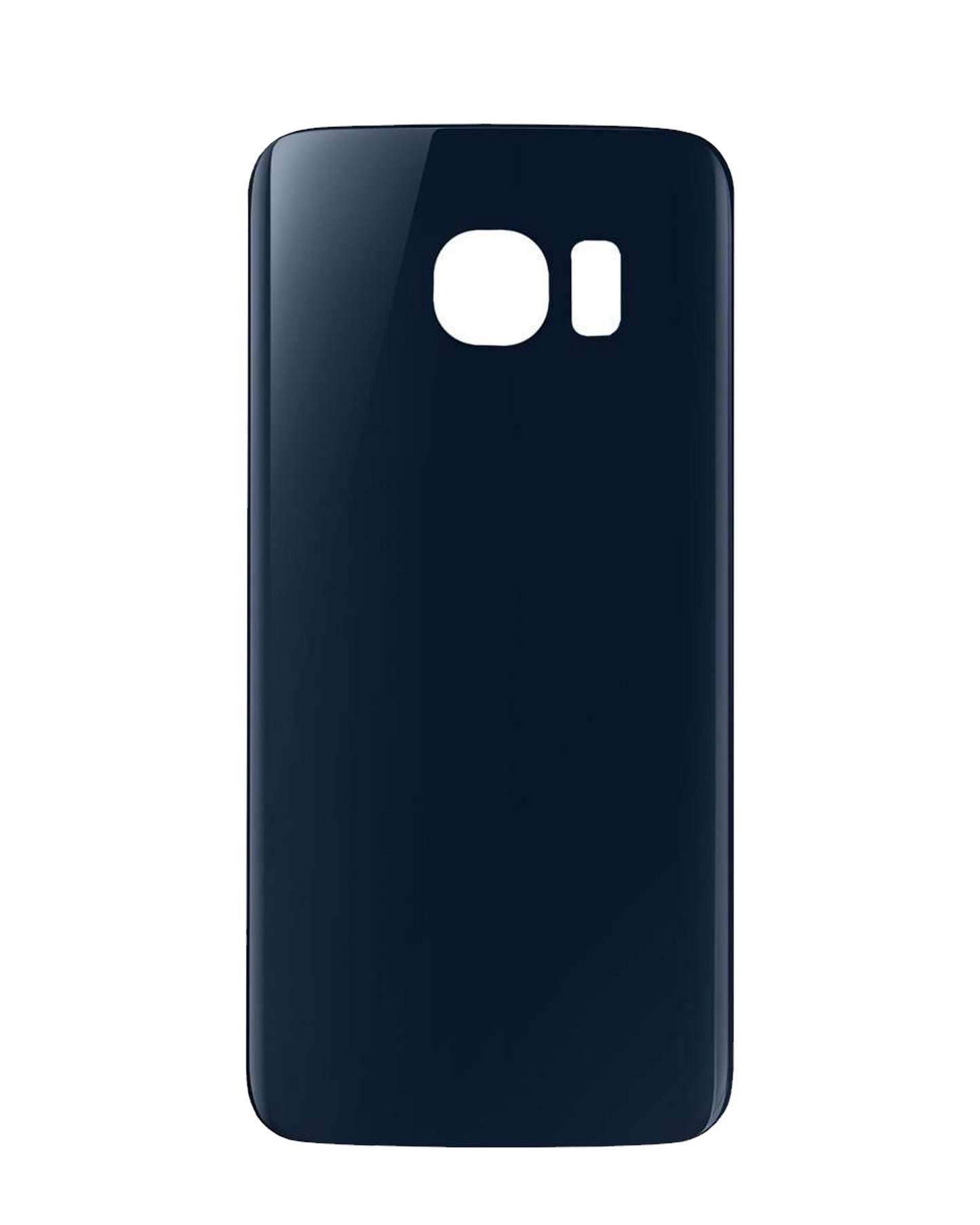 Back Cover Glass For Samsung Galaxy S6 (No Logo) (Aftermarket Plus) (Black Sapphire)