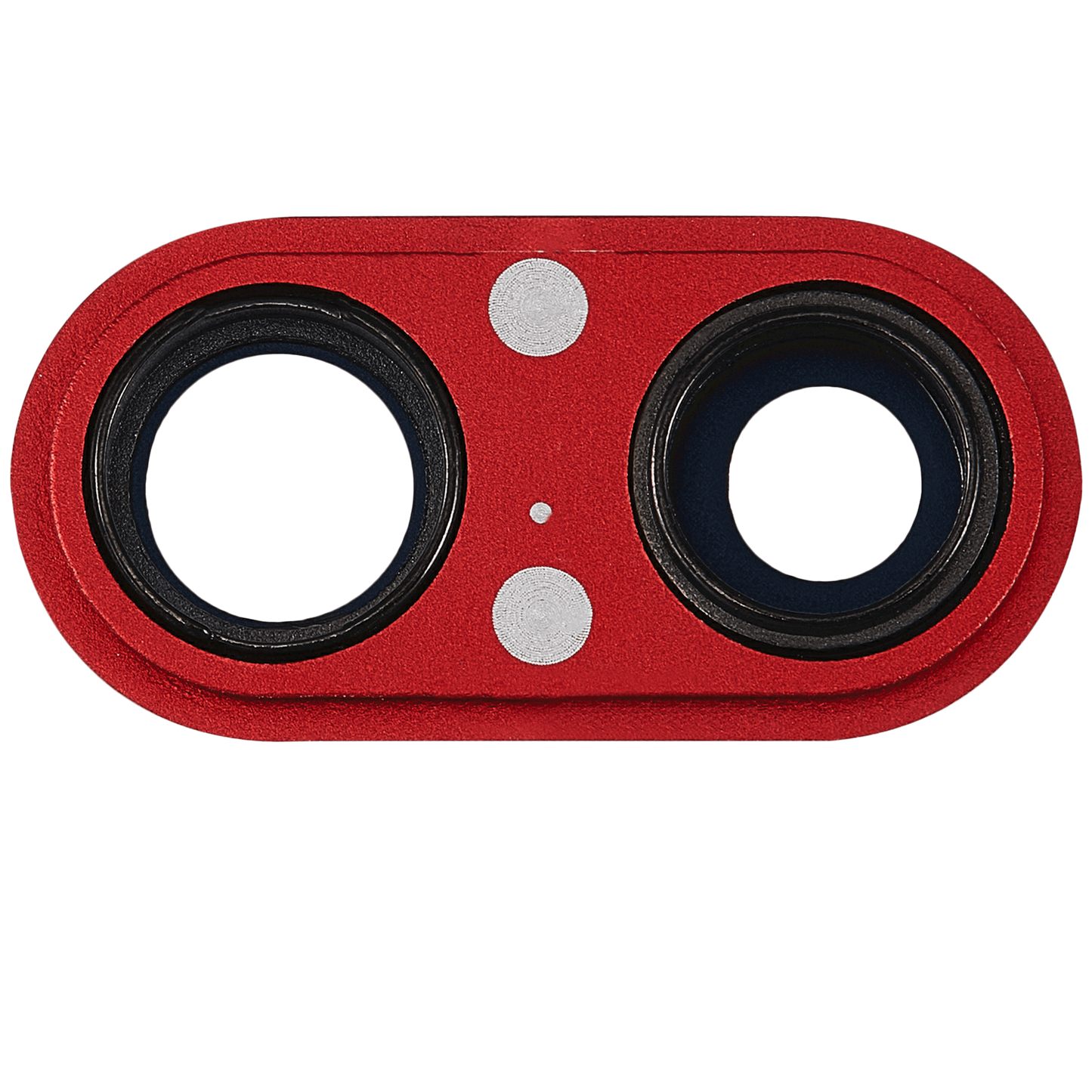 Back Camera Lens With Bracket & Bezel For iPhone 8 Plus (Aftermarket Plus) (Red) (10 Pack)