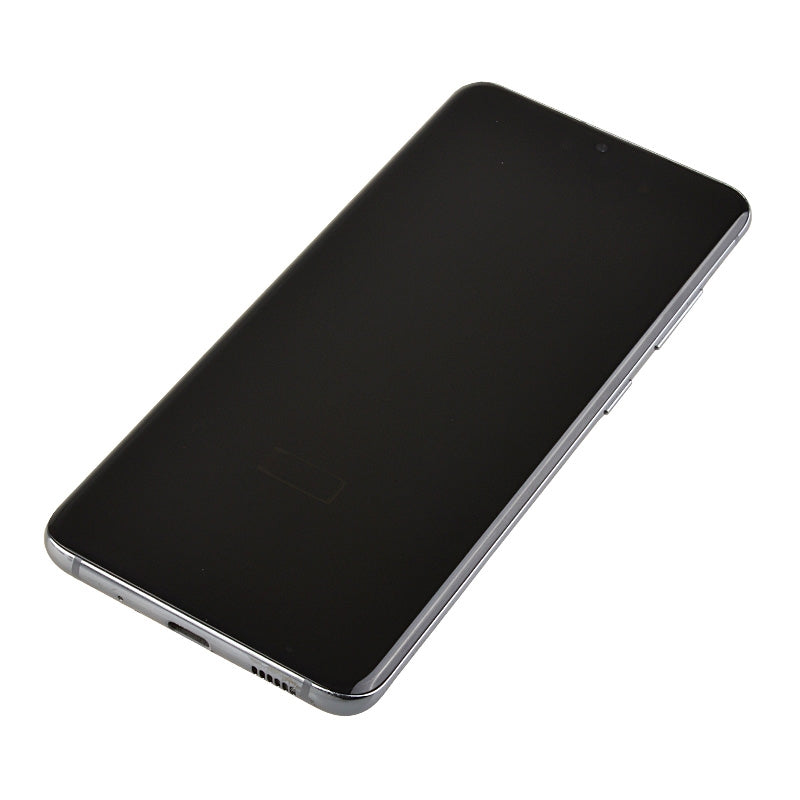 OLED Assembly With Frame For Samsung Galaxy S20 5G (Verizon 5G UW Frame Only) (Refurbished) (Cosmic Black)