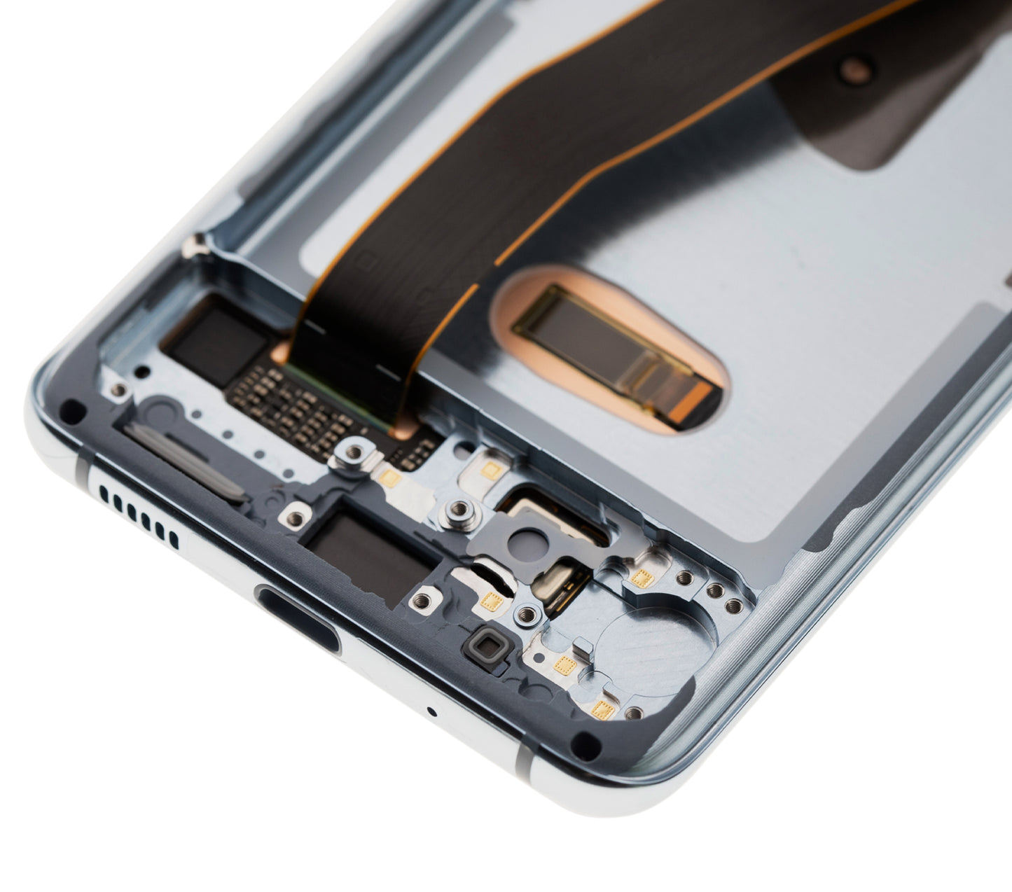 OLED Assembly With Frame For Samsung Galaxy S20 4G / 5G (Non-Verizon 5G UW Frame) (Refurbished) (Cloud Blue)