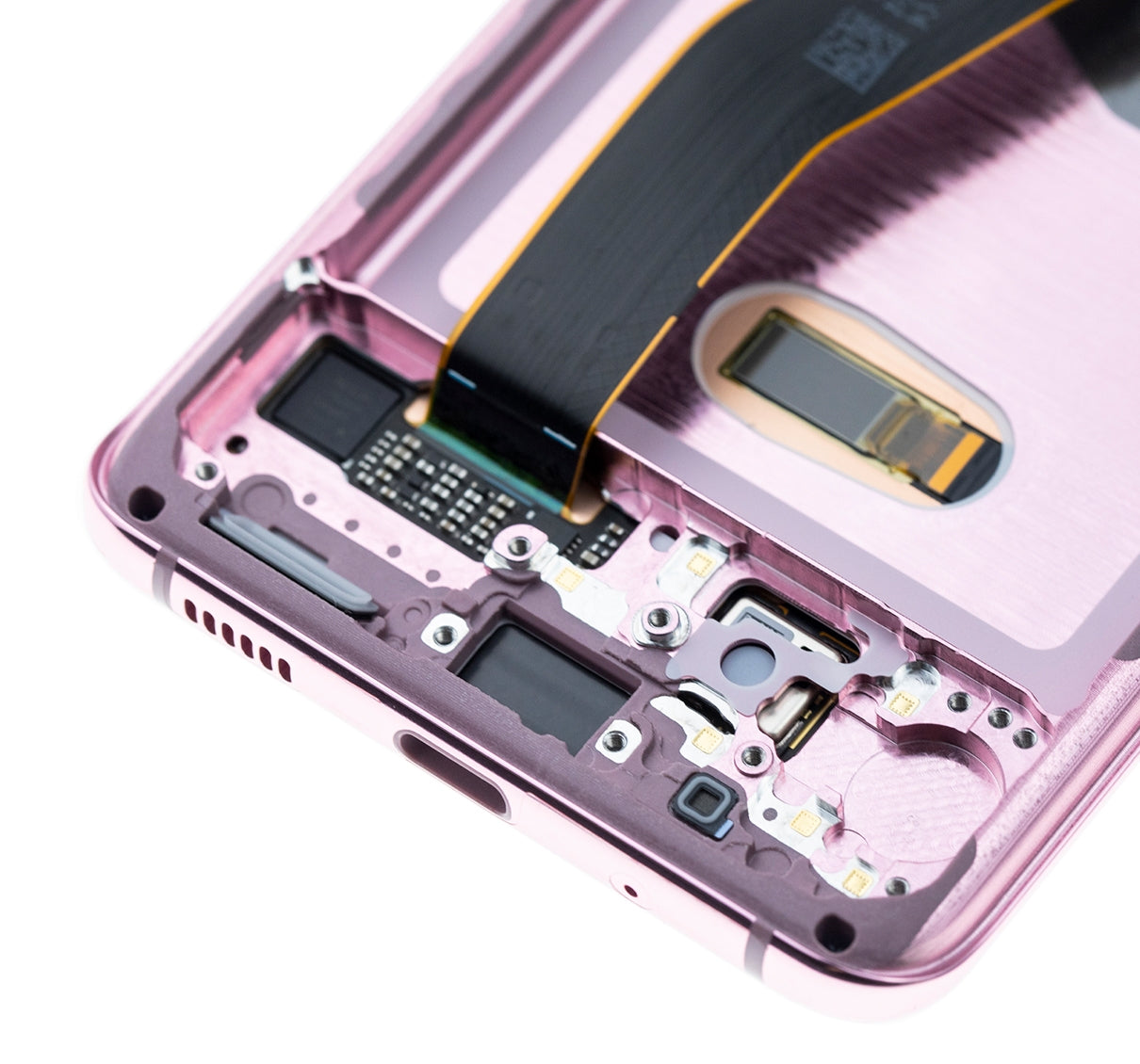 OLED Assembly With Frame For Samsung Galaxy S20 5G (Non-Verizon 5G UW Frame) (Refurbished) (Cloud Pink)