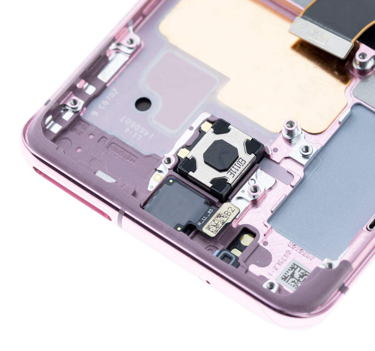 OLED Assembly With Frame For Samsung Galaxy S20 5G (Non-Verizon 5G UW Frame) (Refurbished) (Cloud Pink)